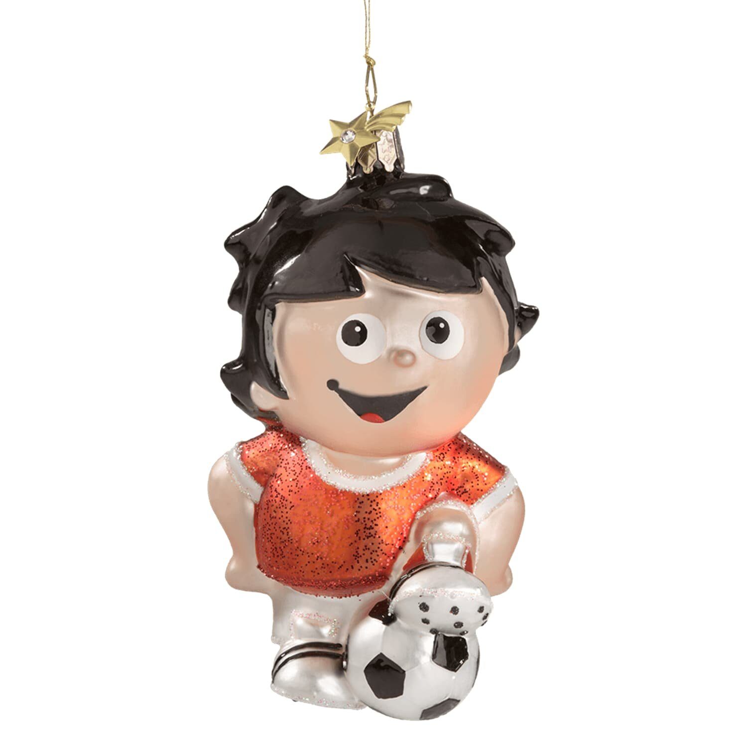 Käthe Wohlfahrt Christbaumschmuck Fritzchen mit Fußball