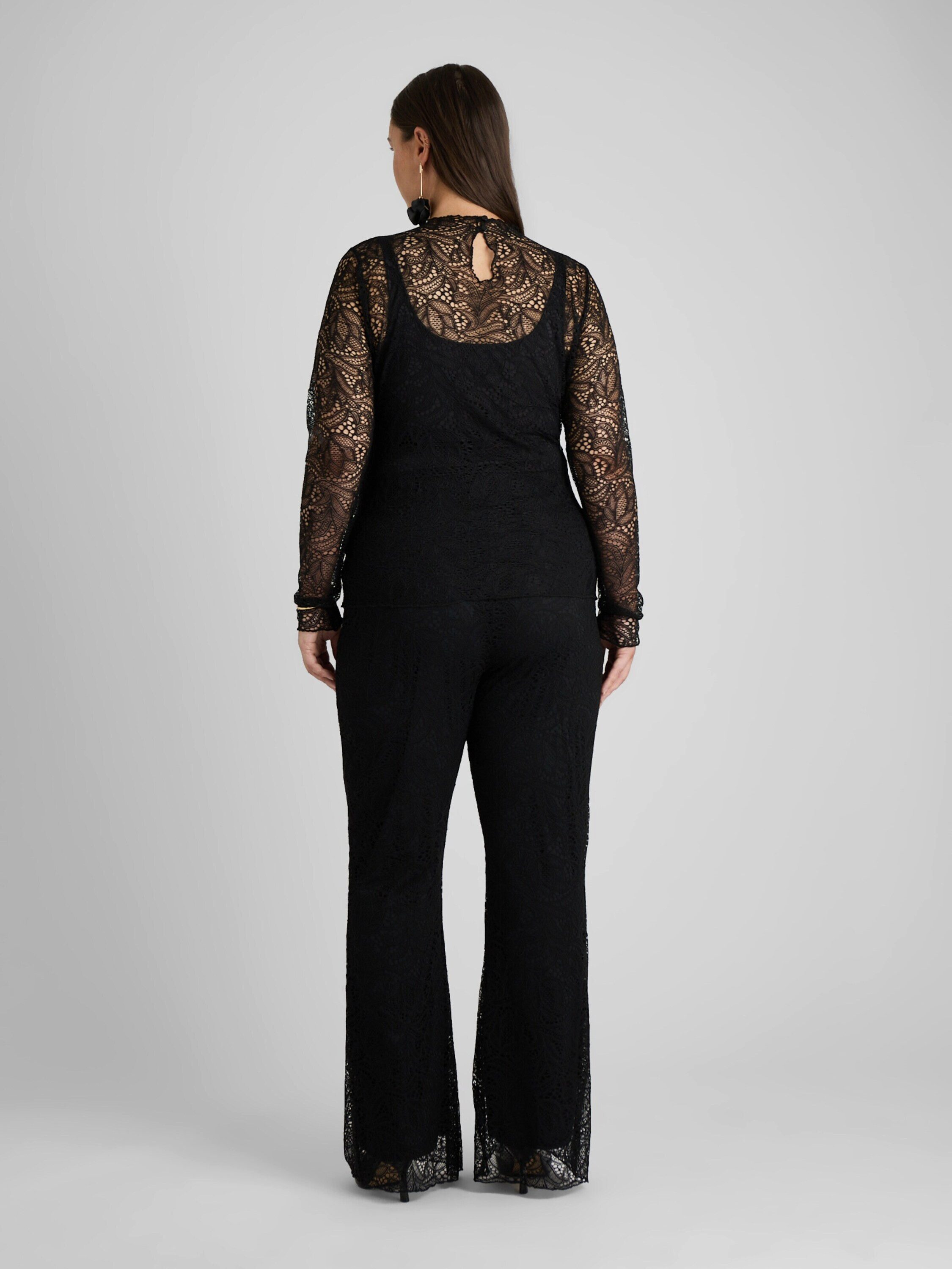 Guido Maria Kretschmer Curvy Langarmbluse Jillian (1-tlg) Cut-Outs günstig online kaufen