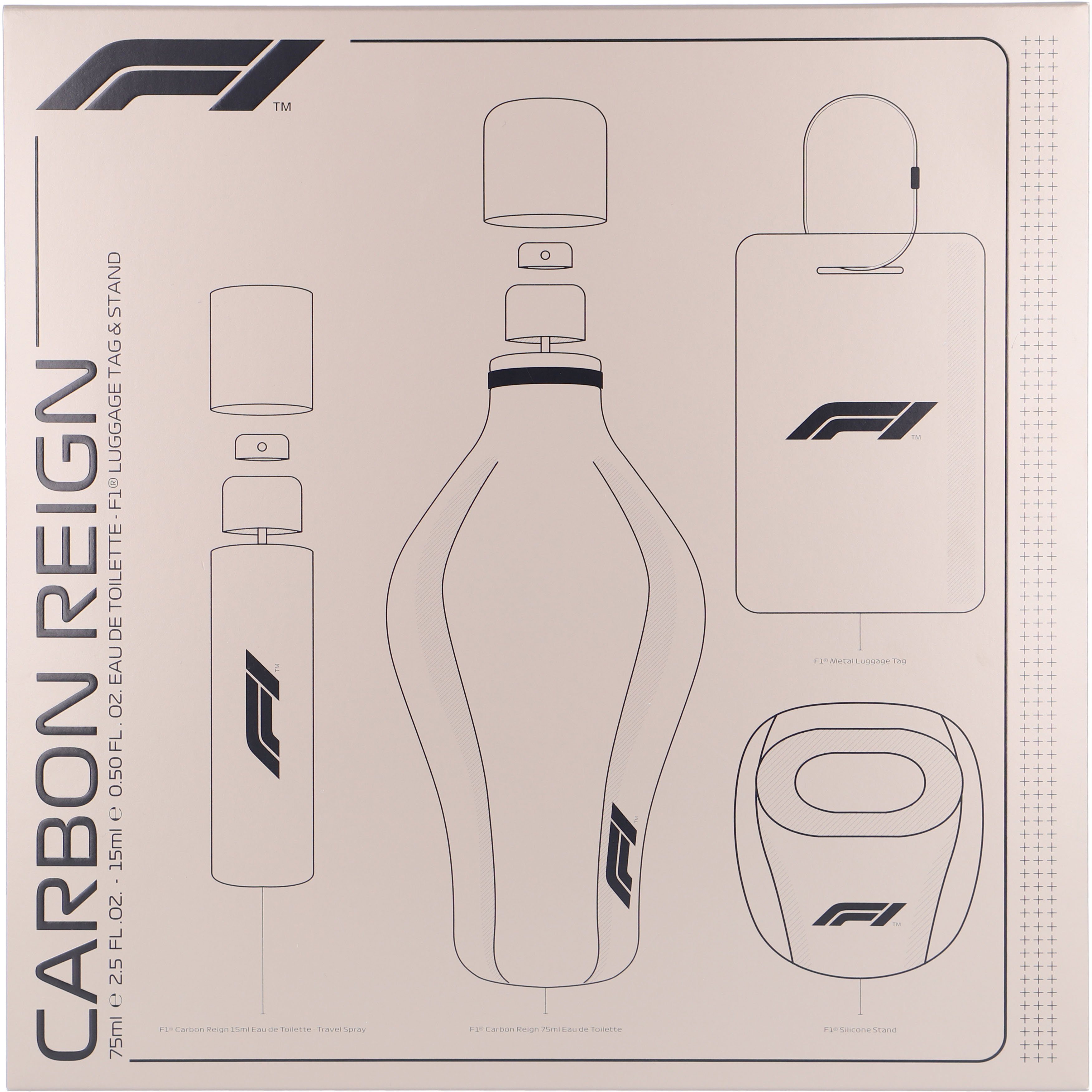 Reign, F1 Duft-Set 4-tlg. Carbon