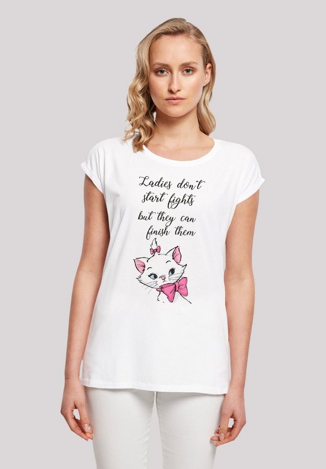 F4NT4STIC T-Shirt Disney Aristocats Ladies Don't Premium Qualität,  Offiziell lizenziertes Disney T-Shirt