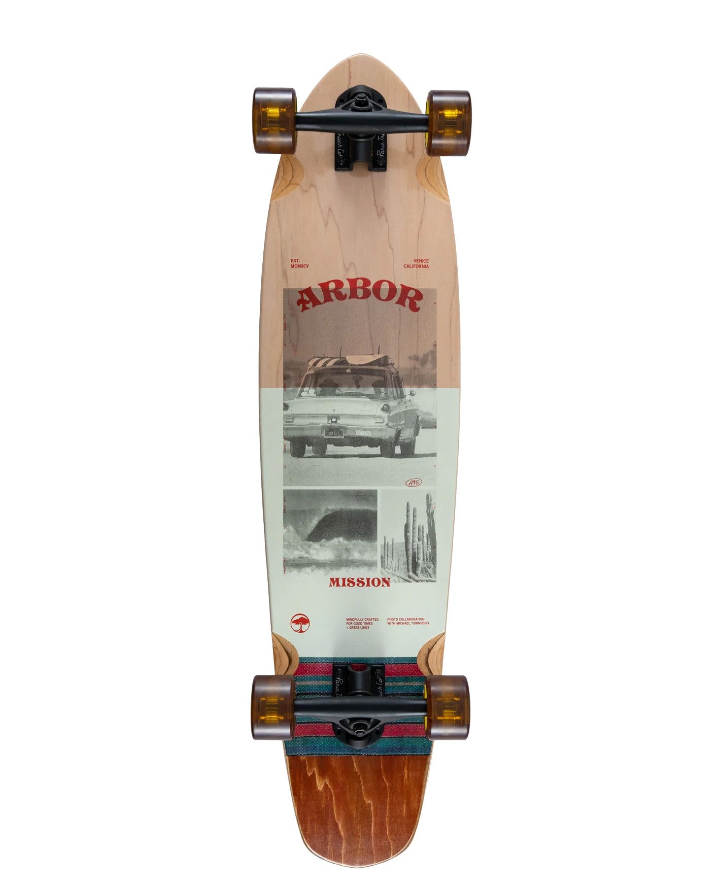 Arbor Collective Longboard Photo Mission 35", aus der Photo Serie
