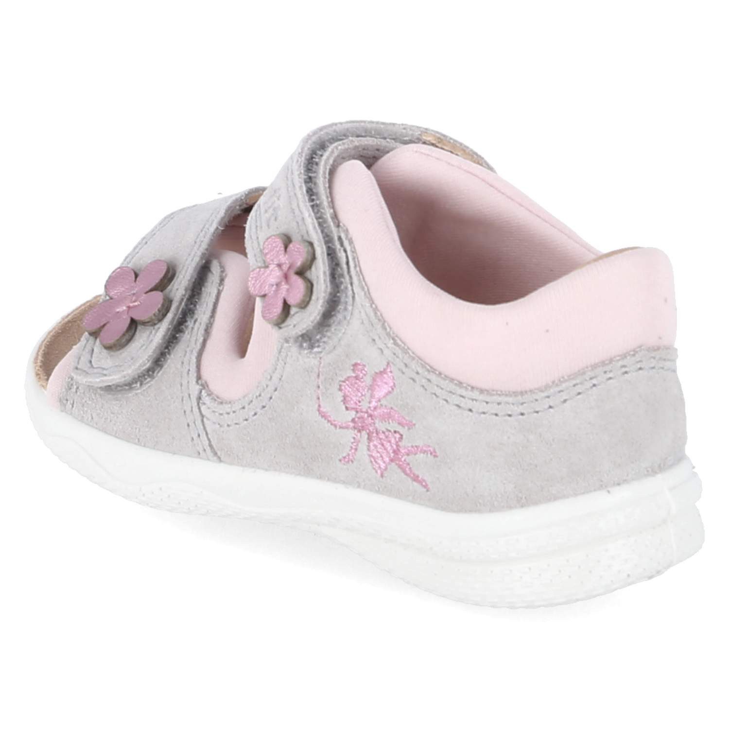 Superfit Superfit 1-600098-2500 Mädchen Leder & Textil grau Sandalette