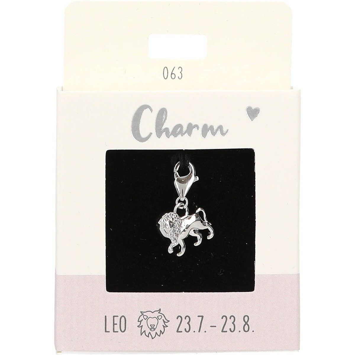 Depesche Charm-Armband DEPESCHE Charm Express yourself Löwe silber