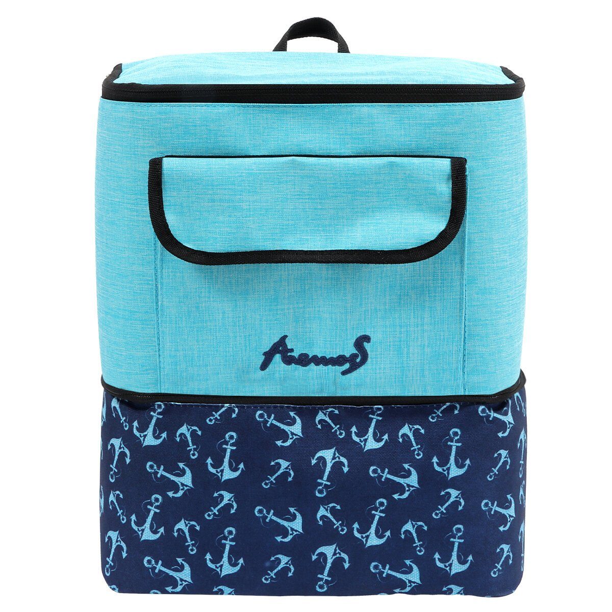 ANEMOSS Kühltasche Anemoss Sailboat Kühlrucksack, Blau, 17 L