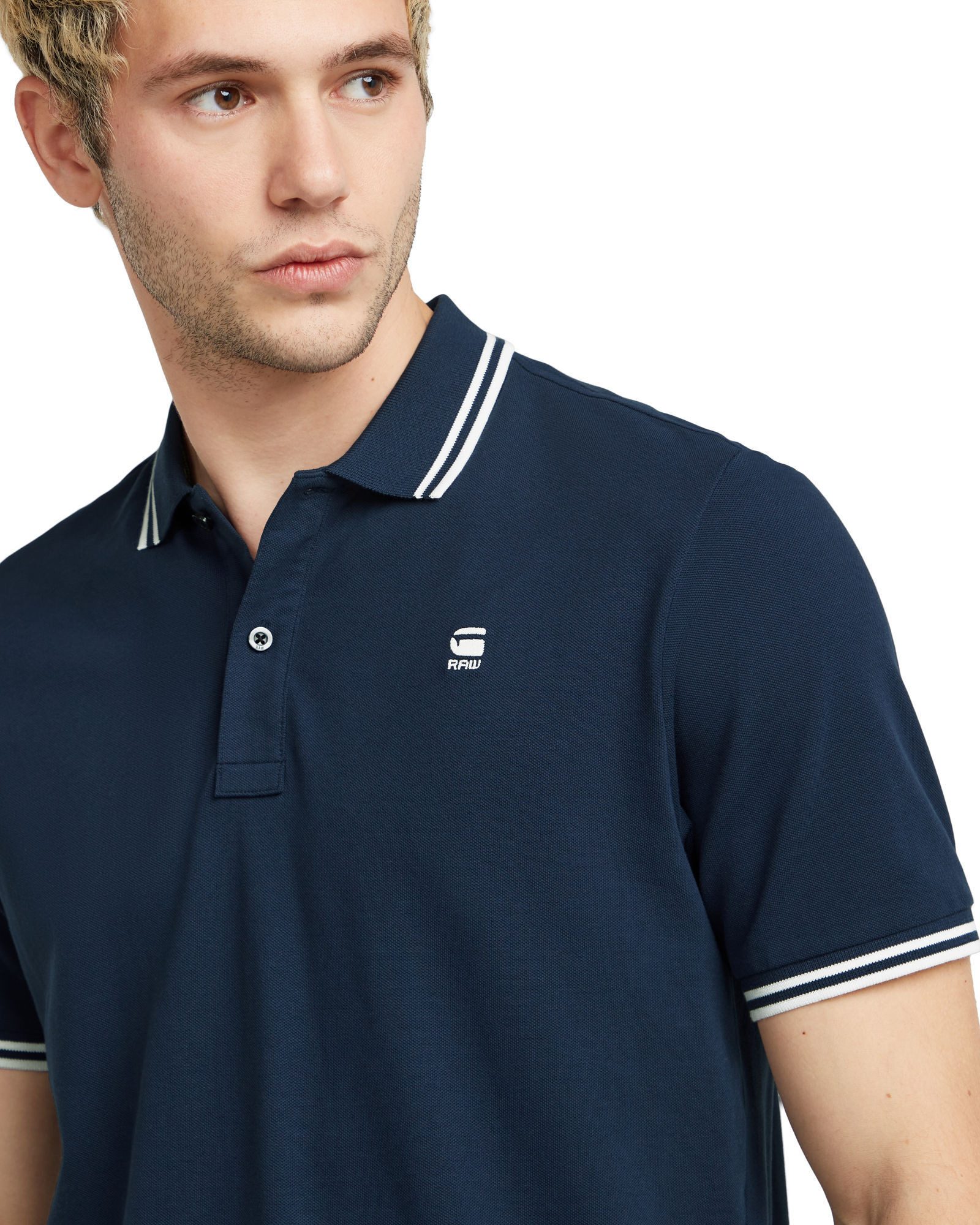 G-STAR Poloshirt Dunda Slim Stripe Poloshirt – Bild 5 von 5