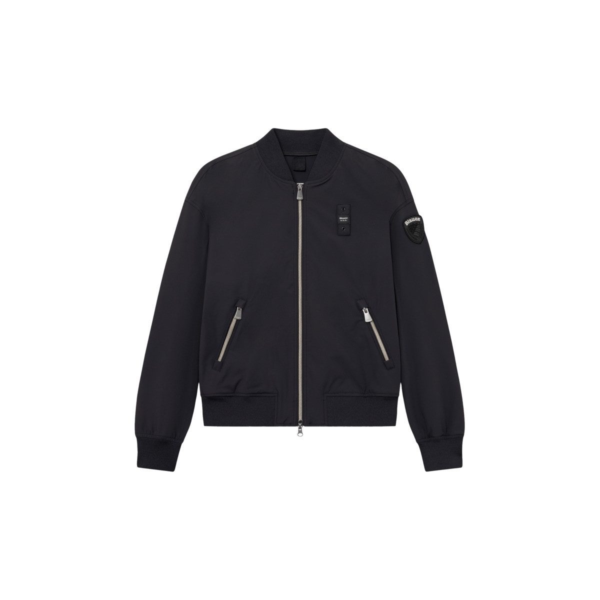 Blauer Blouson Devine Damen Übergangsjacke, Bomberjacke, Windjacke, Fliegerjacke, Jacket