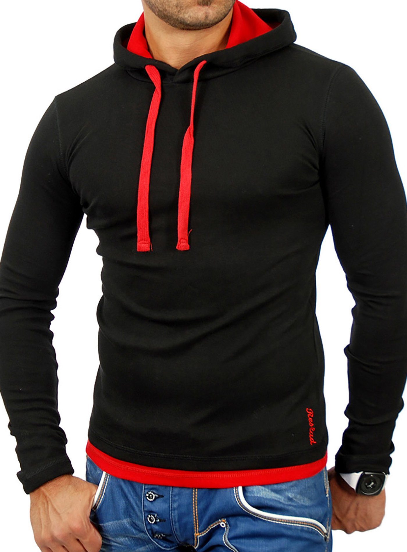Reslad Sweatshirt Reslad Herren Kapuzen Sweatshirt günstig online kaufen