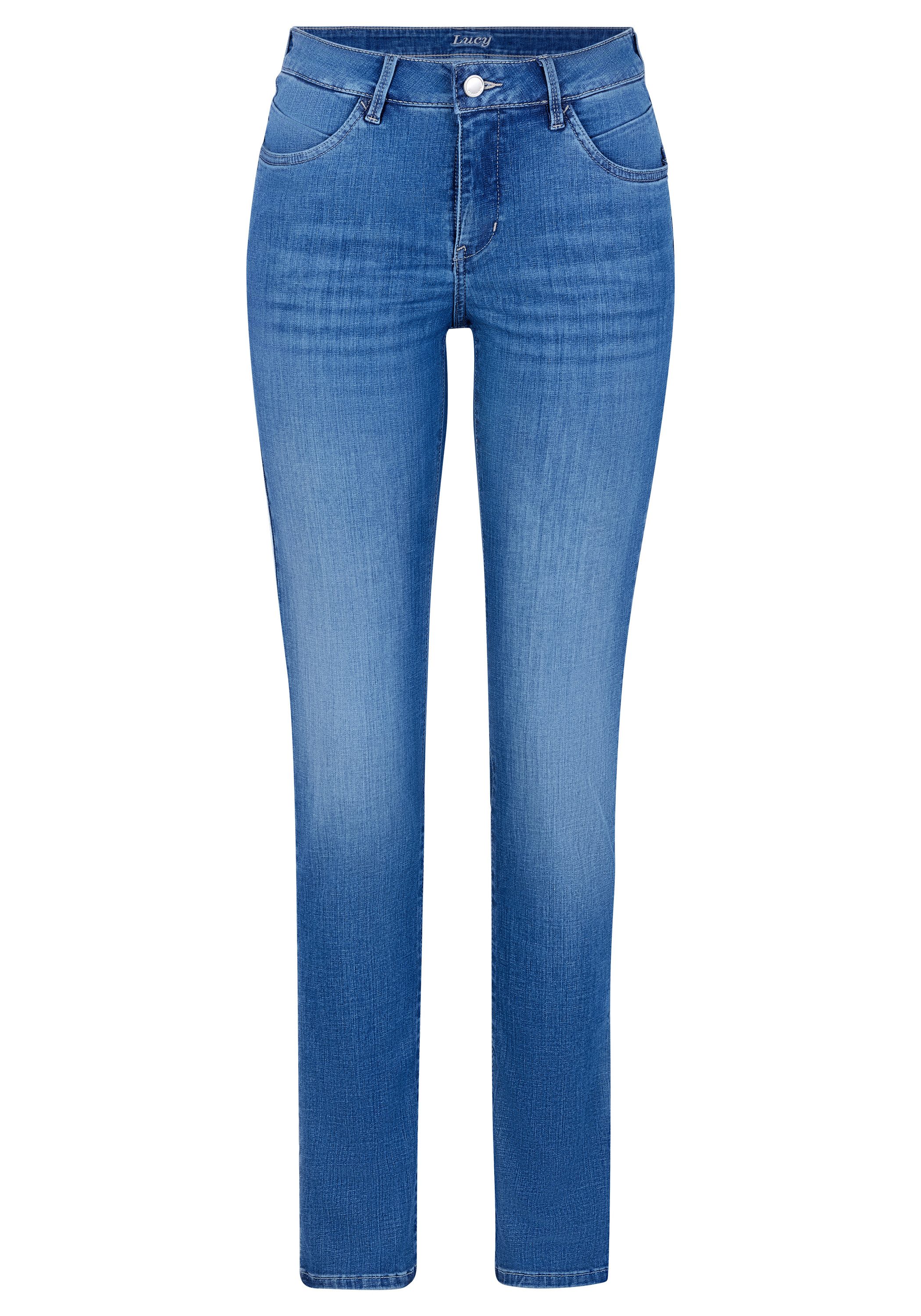 Paddock's Skinny-fit-Jeans LUCY Skinny Fit 4-Pocket Jeans mit Comfort Stretch