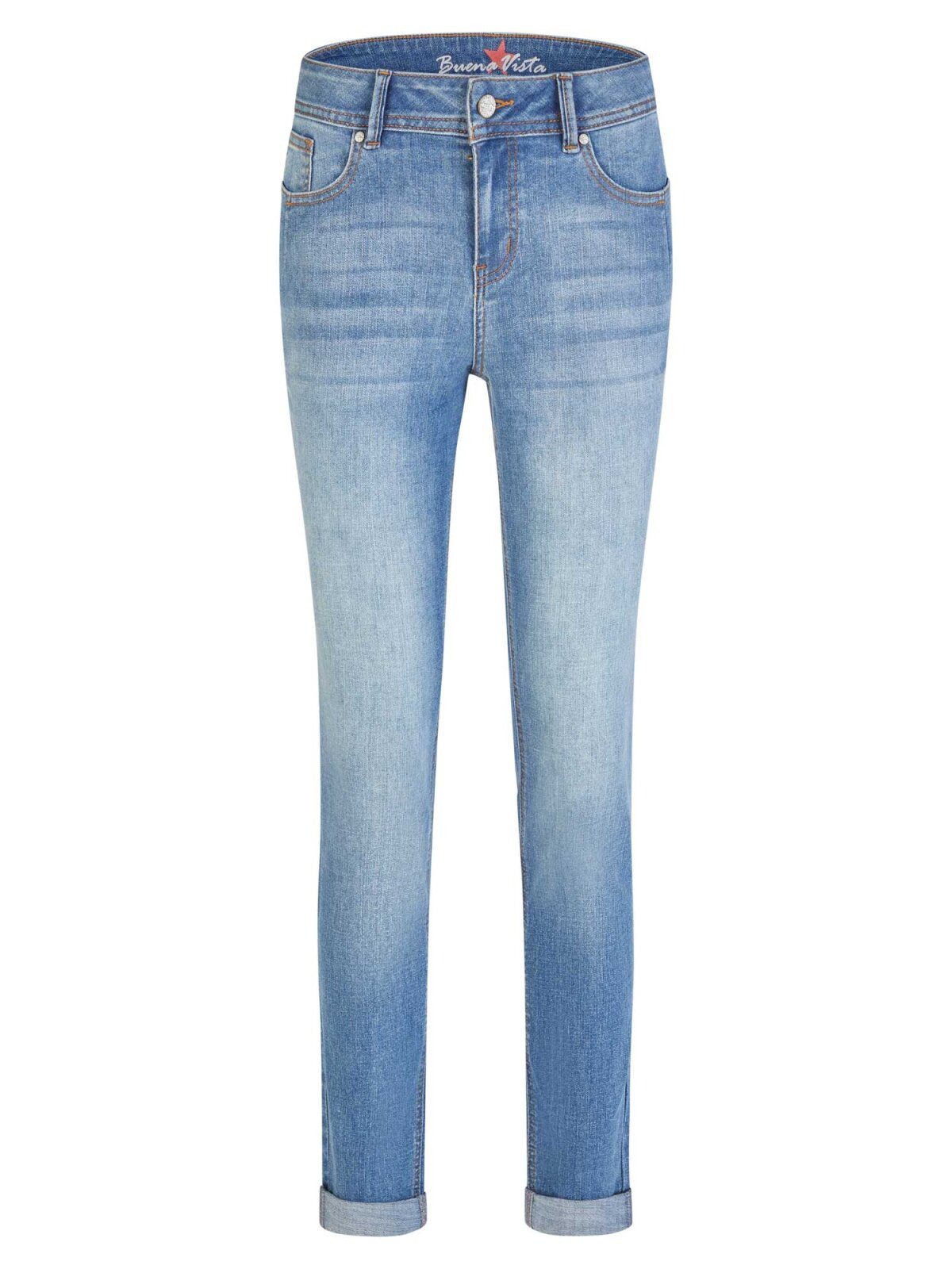 Buena Vista Skinny-fit-Jeans - Jeans Damen – Malibu-Zip high stretch Denim – High Waist