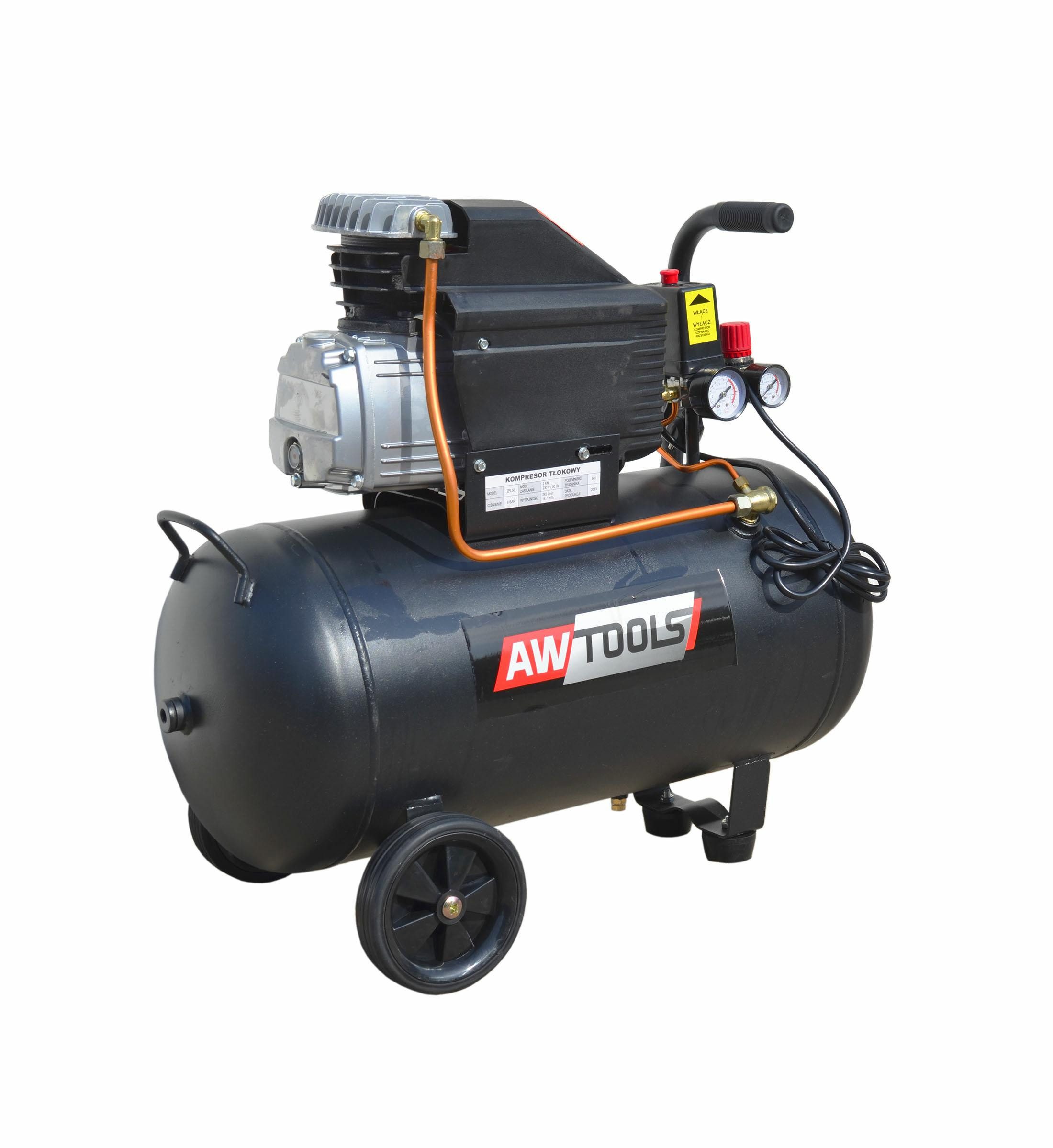 AWTOOLS Kompressor Ölkompressor AWTOOLS FL- 24L 1,5 kW mit 24 Liter Tank