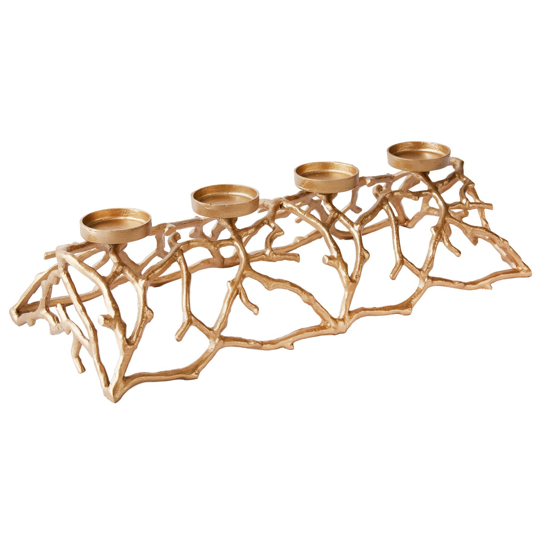 riess-ambiente Kerzenhalter ABSTRACT 60cm gold (Einzelartikel, günstig online kaufen