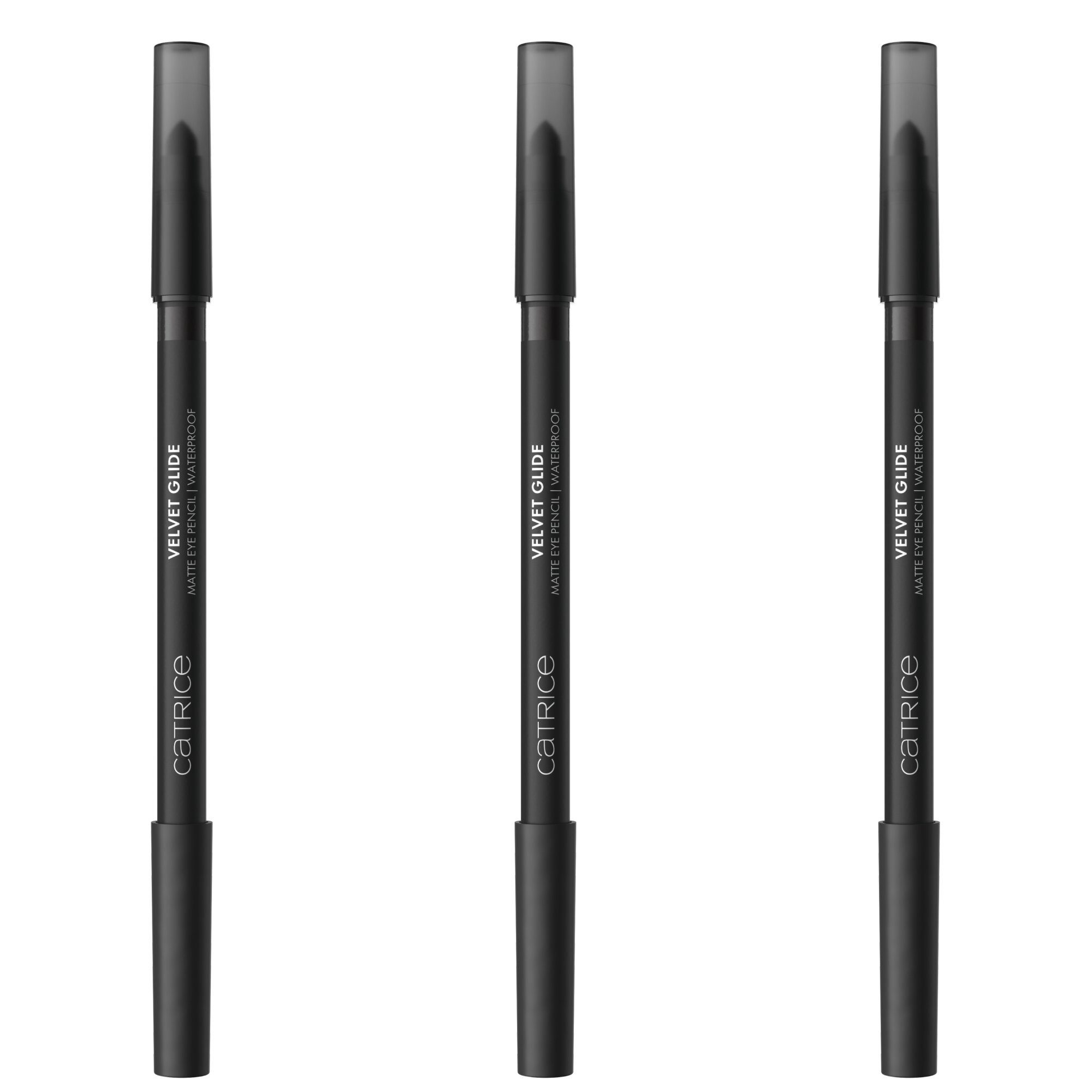 Catrice Kajal Velvet Glide Matte Eye Pencil, 3-tlg.
