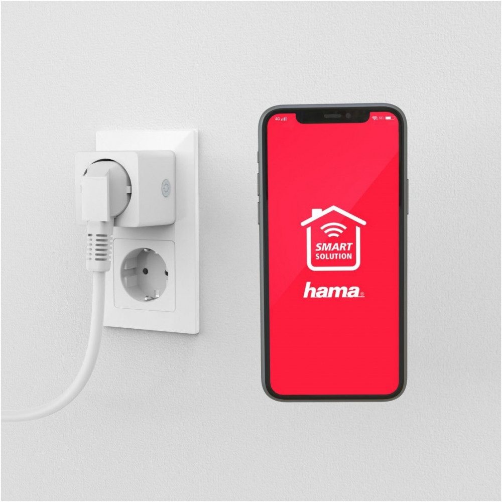 Hama Steckdose Hama WiFi-Steckdose 3er Pack smart home., Amazon Alexa
