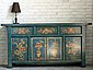 OPIUM OUTLET Kommode »Sideboard vintage Holz Kommode asiatisch Anrichte orientalisch shabby-chic blau«, Bild 1