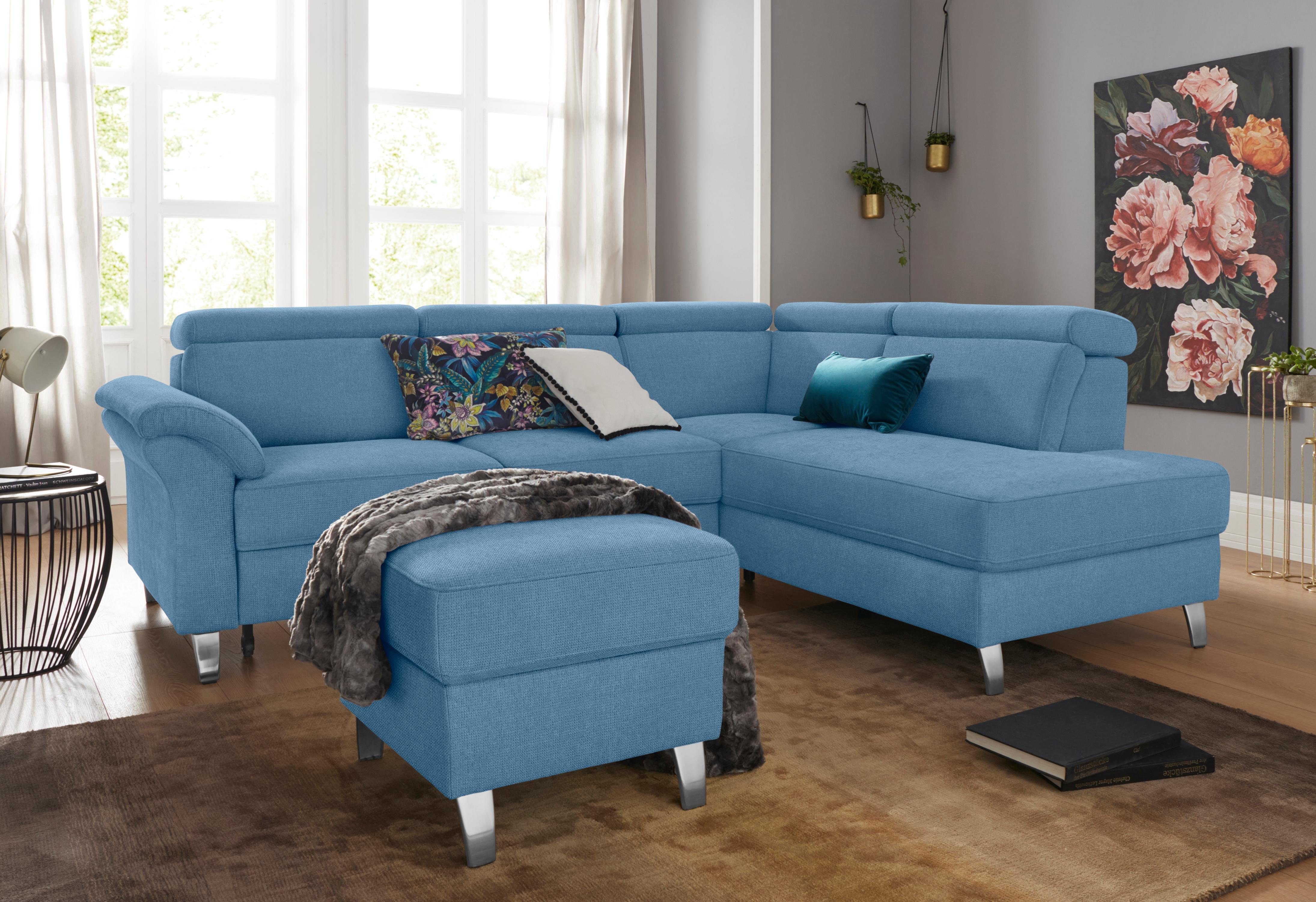 sit&more Ecksofa Arngast L-Form, inklusive Kopfteilverstellung günstig online kaufen