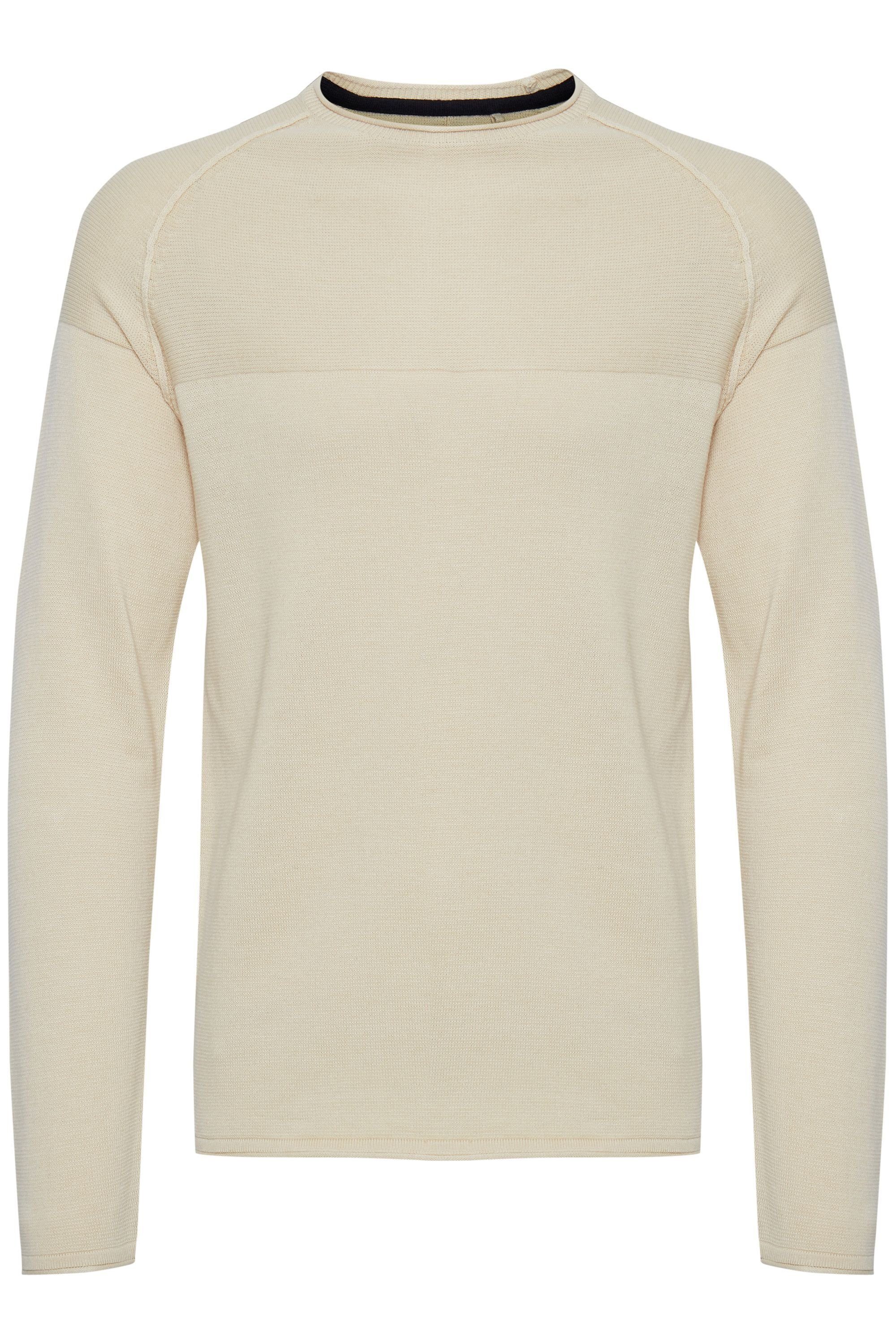 Blend Strickpullover BHAdriano Feinstrick-Pullover mit Ziernähten günstig online kaufen