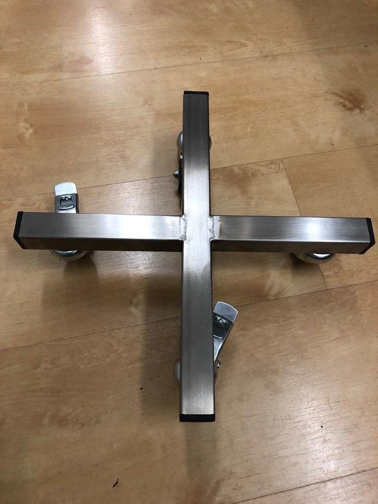 Schlögel Pflanzenroller Pflanzenroller Pflanzenroller Schwerlast Metall bis 400kg Rolli, bis 400kg Tragfähigkeit, Feststellbremsen, Lenkrollen