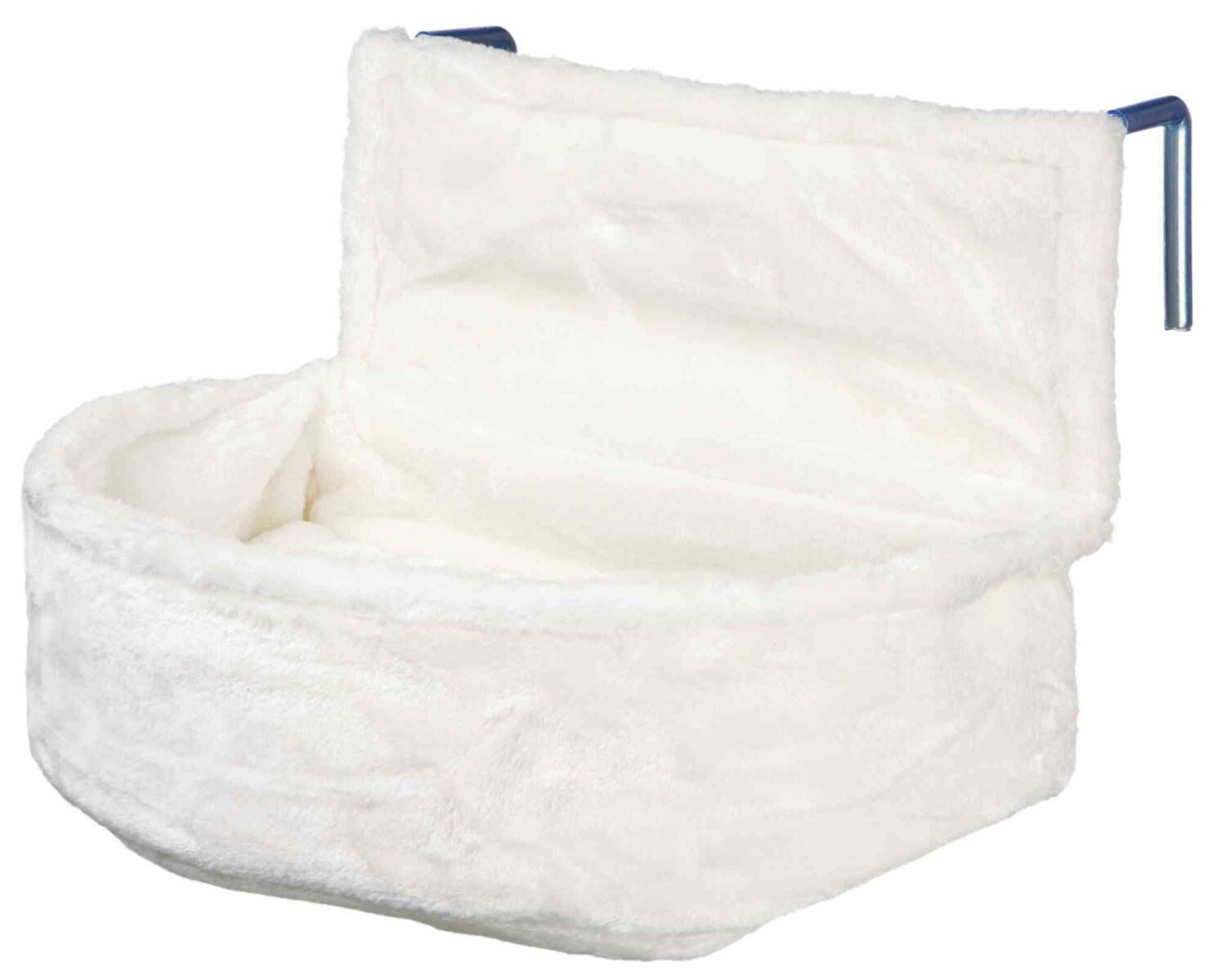 TRIXIE Katzen-Hängematte Kuschelsack für Heizkörper - weiß - 45 × 13 × 33 cm