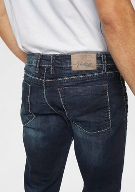 CAMP DAVID Straight-Jeans NI:CO:R611 mit markanten Steppnähten