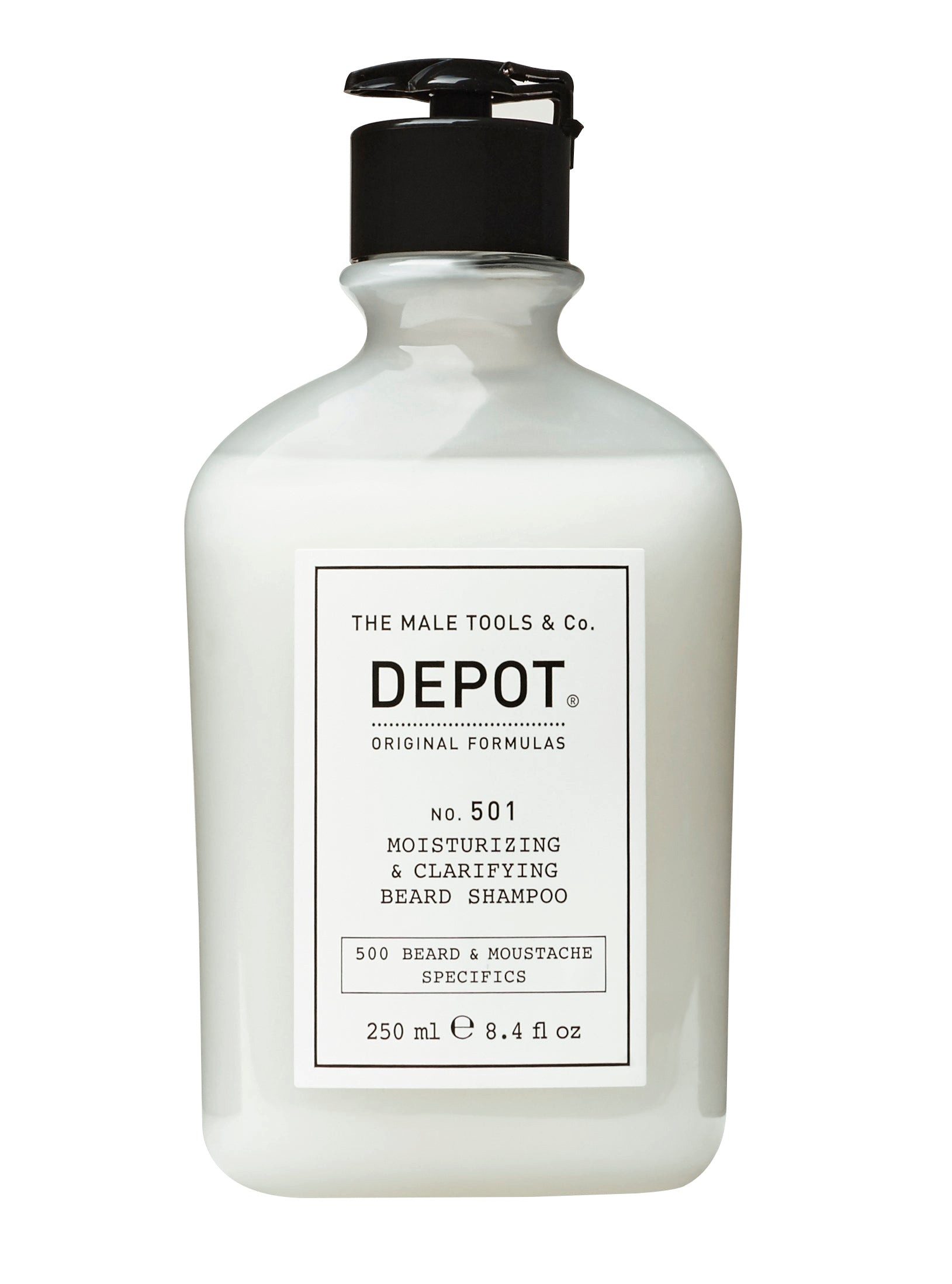 Depot Haarshampoo No. 501 Moisturizing & Clarifying Beard Shampoo