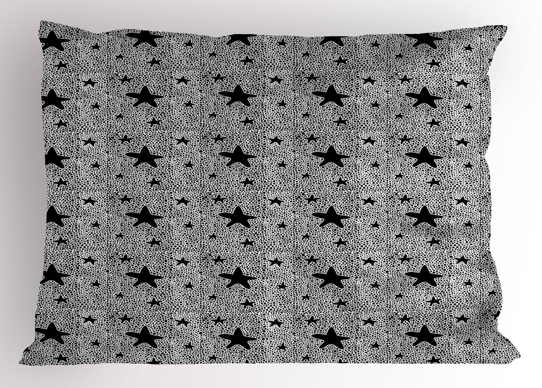 Abakuhaus (1 Moderne Kissenbezug, Standard Size Kissenbezüge King Dekorativer Gedruckter Dot Gekritzel Kreative Stück), Sterne