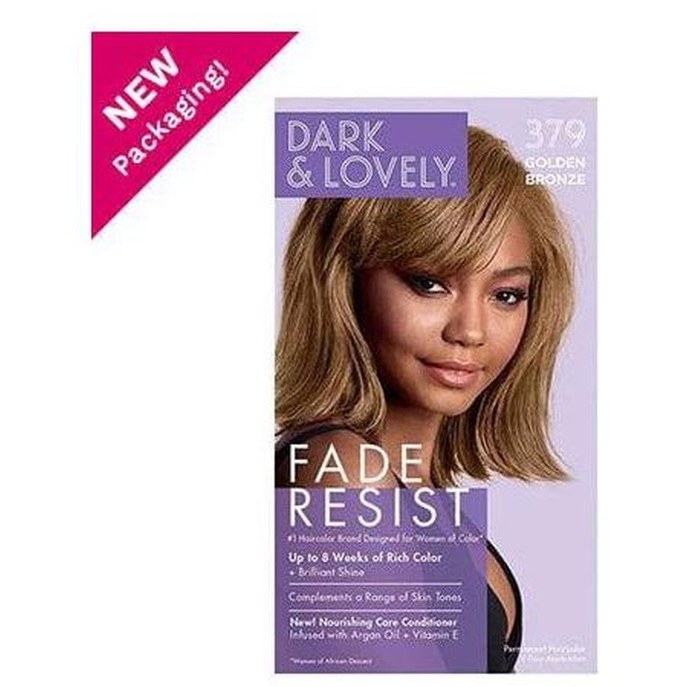 - CONTRAER - Haarmaske Dark and Lovely Soft Sheen- Golden Bronze 379 Rich Conditioning Color