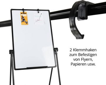 Stagecaptain Magnettafel WBB-9060 Whiteboard, (inkl. Markern, Magneten und Schwamm), drehbares Schreibtafel im Hochformat