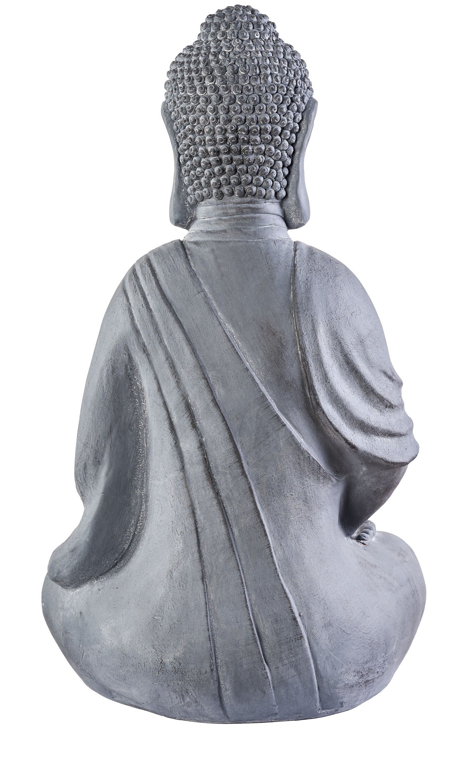 NEUSTEIN Buddhafigur XXXL Großer Buddha 50 cm Steinoptik