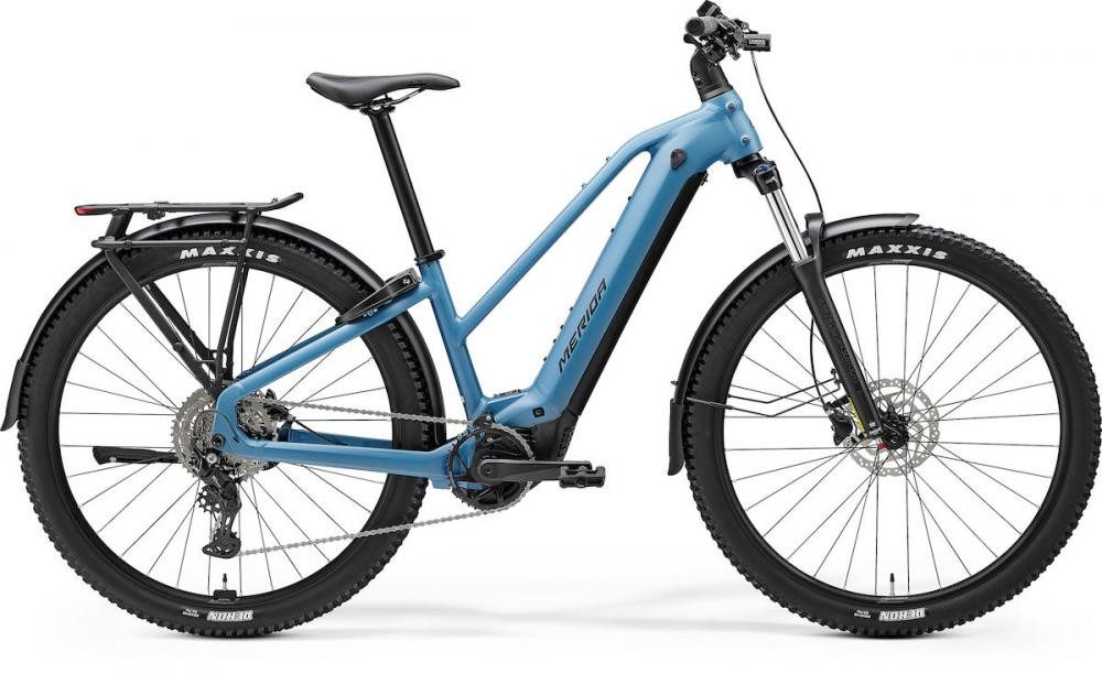 Merida S-Pedelec Merida eFLOAT CC 400 Lady EQ S Blau - komfortables E-Trekkingrad für A