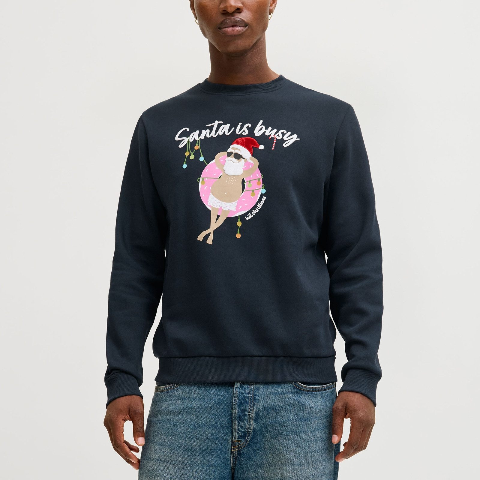 Jack & Jones Weihnachtssweatshirt JJCHRISTMAS Sweat Crew Neck Xmas mit witz günstig online kaufen