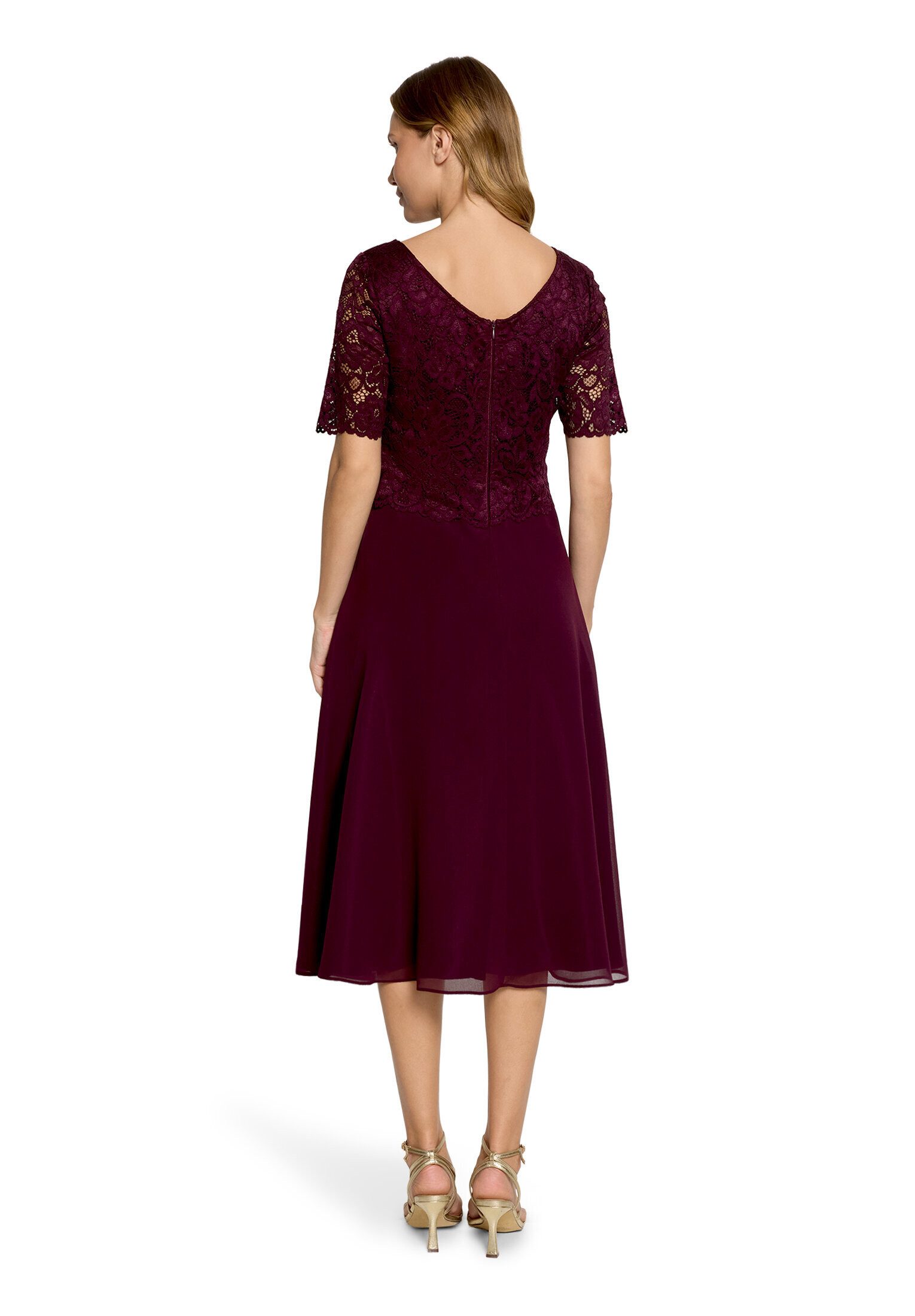 Vera Mont Cocktailkleid Damen mit Spitze Spitze