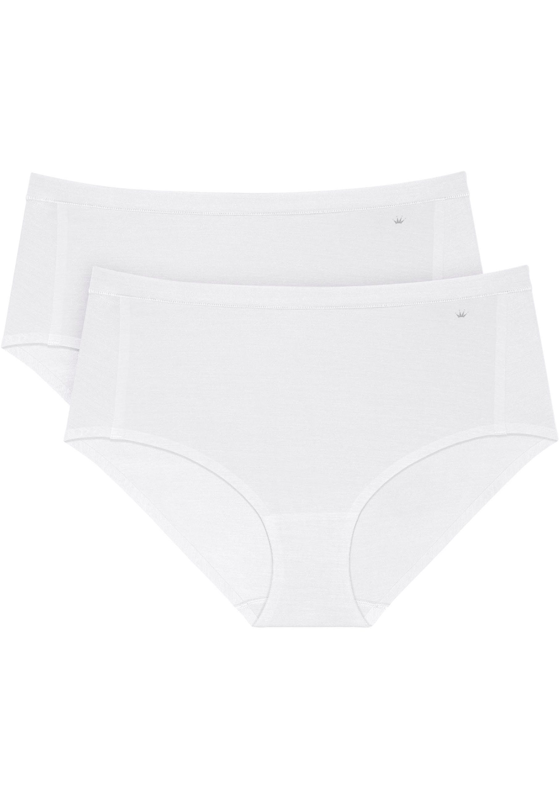 Triumph Maxislip Smart Natural Maxi EX 2P (2-St) Panty schlicht und weich, Slip