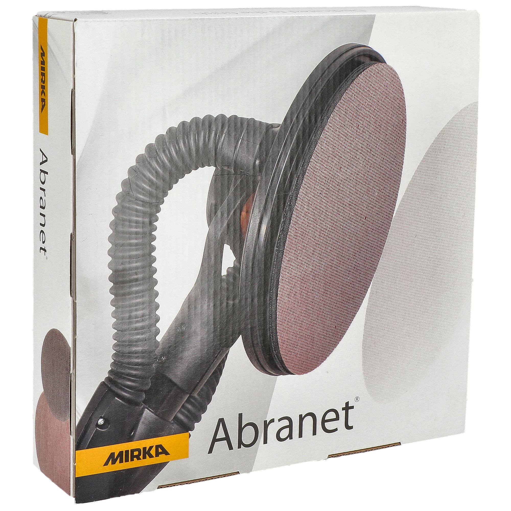 Mirka Schleifscheibe Abranet, Korn P150,Netzstruktur für staubfreies Schleifen & lange Lebensdauer