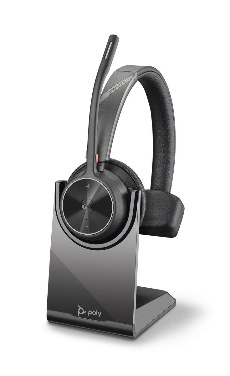 Polycom Poly BT Headset Voyager 4310 UC Mono USB-C Teams m wireless In-Ear-Kopfhörer