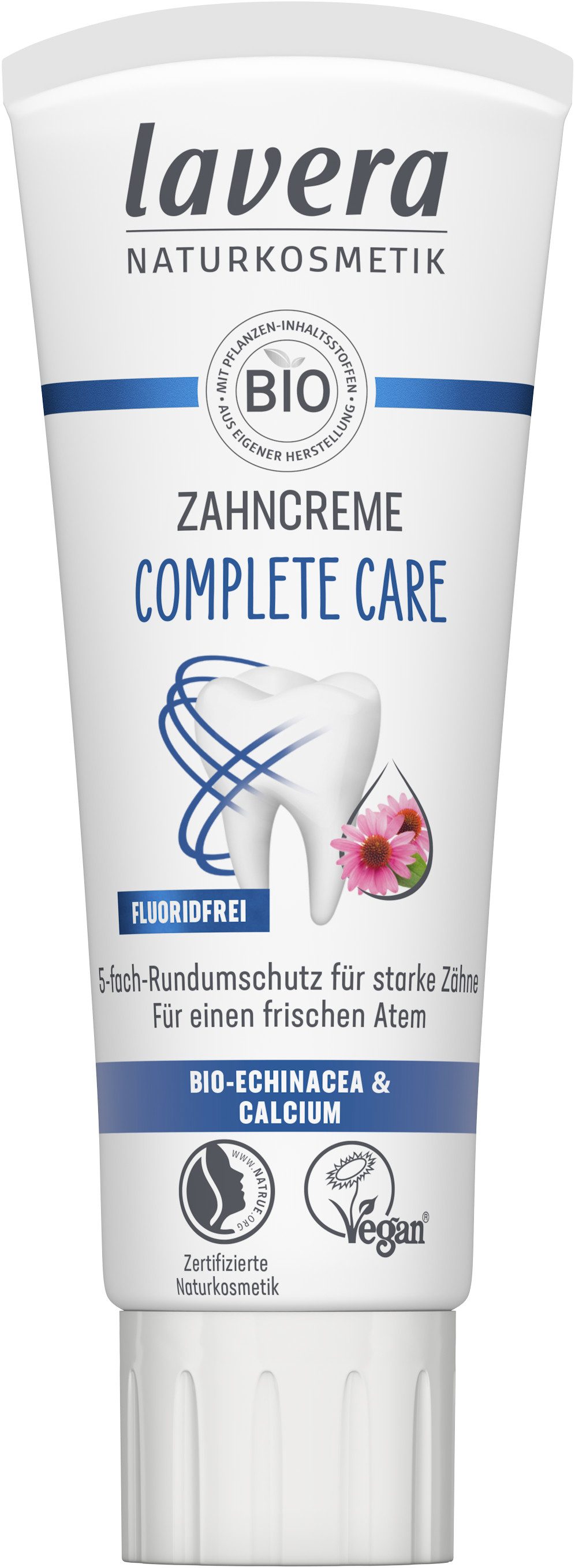 lavera Zahnpasta Zahncreme Complete Care Fluoridfrei, (1-St)