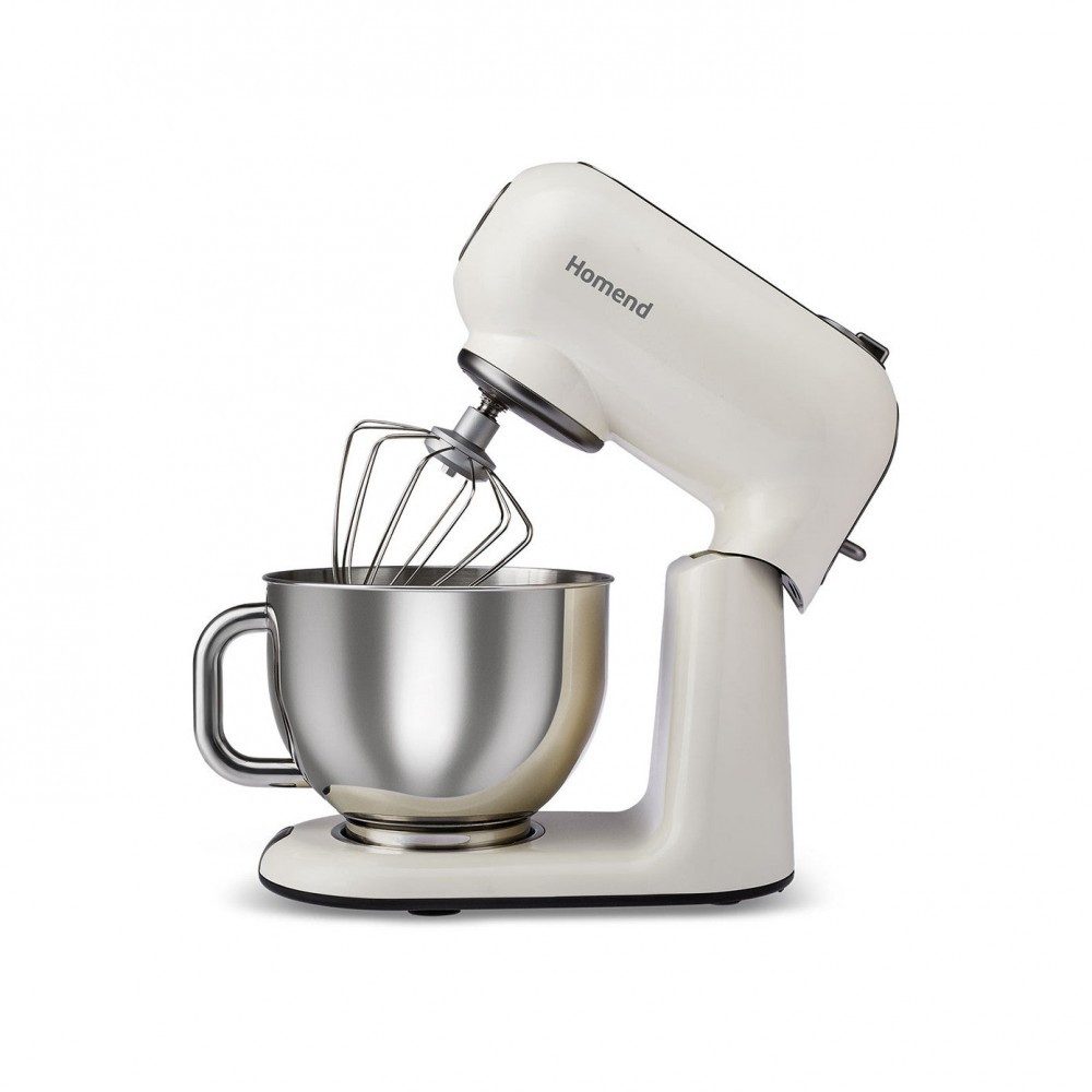 Homend Küchenmaschine, Vintage Profashion 3027H, Küchenchef, Schwarz, 1500W, 5,5L