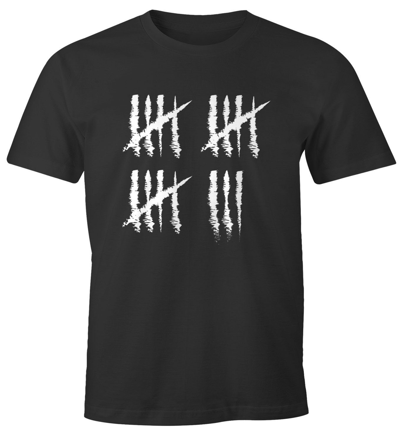 MoonWorks Print-Shirt Herren T-Shirt 18 Geburtstag günstig online kaufen