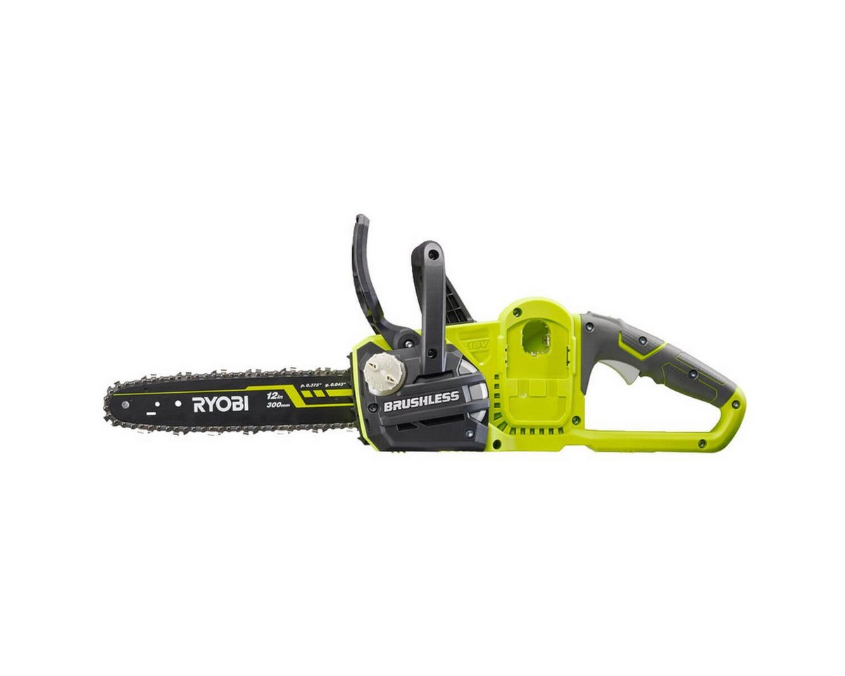 Thumbnail - Ryobi Akku-Kettensäge Akku-Kettensäge ONE+ 18 V, Zweihandgriff, Kettenbremse, 30 cm Schwertl, Bürstenloser Motor, Zweith...