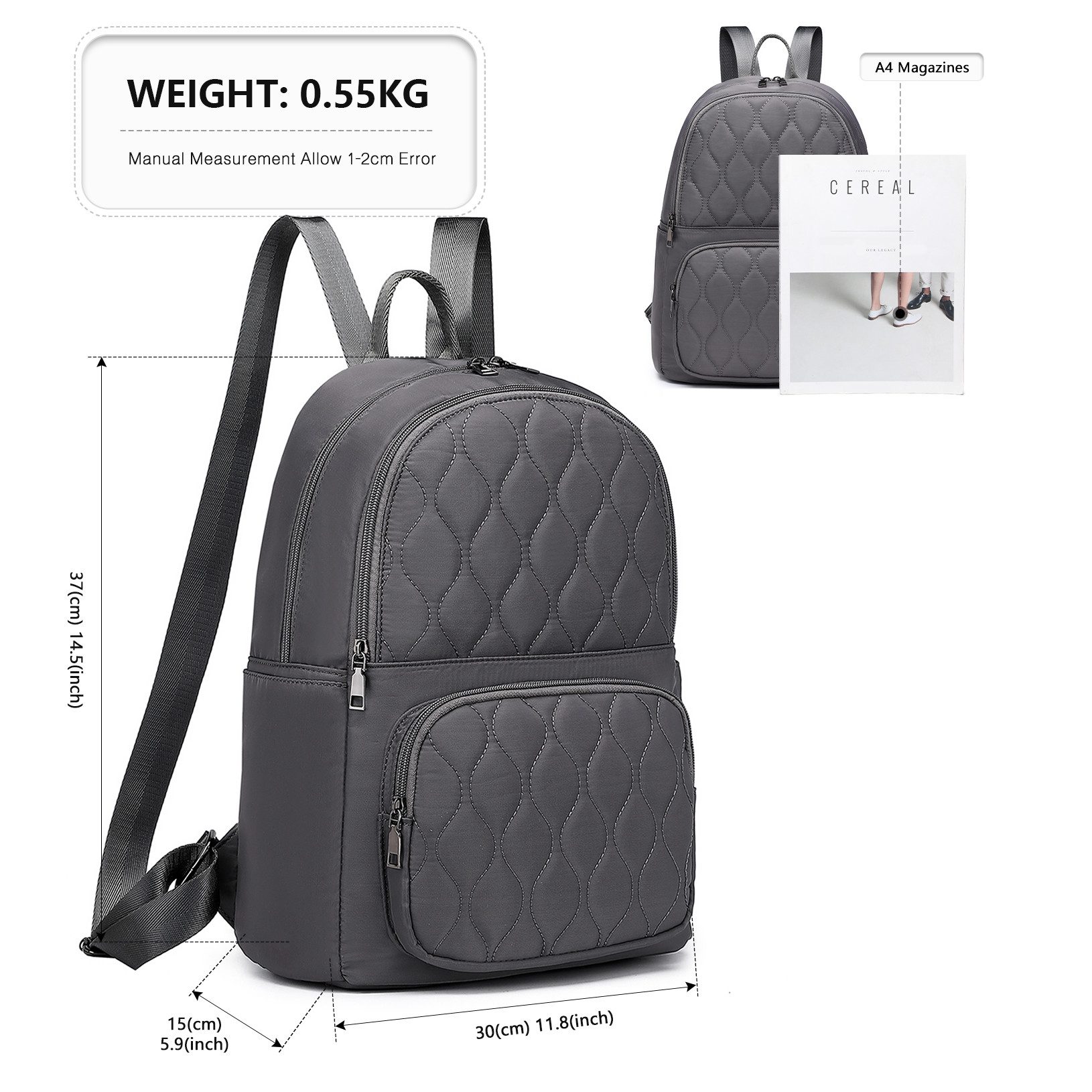 Miss Lulu Tagesrucksack Rucksack Damen Casual Daypacks Nylon Rucksacke (1-t günstig online kaufen