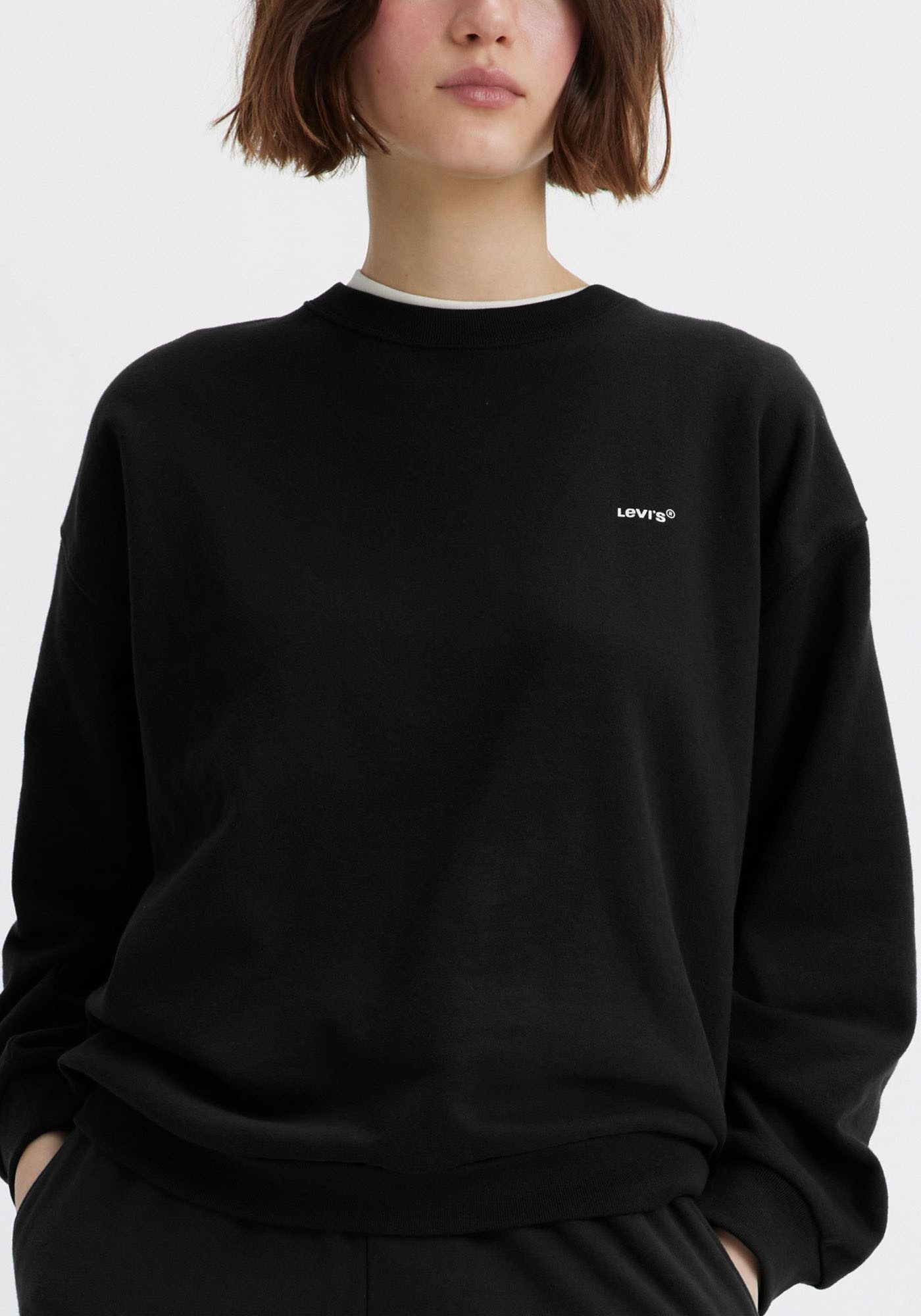 Levi's® Sweatshirt EVERYDAY CREW SWEATSHIRT mit kleinem Logo auf der Brust