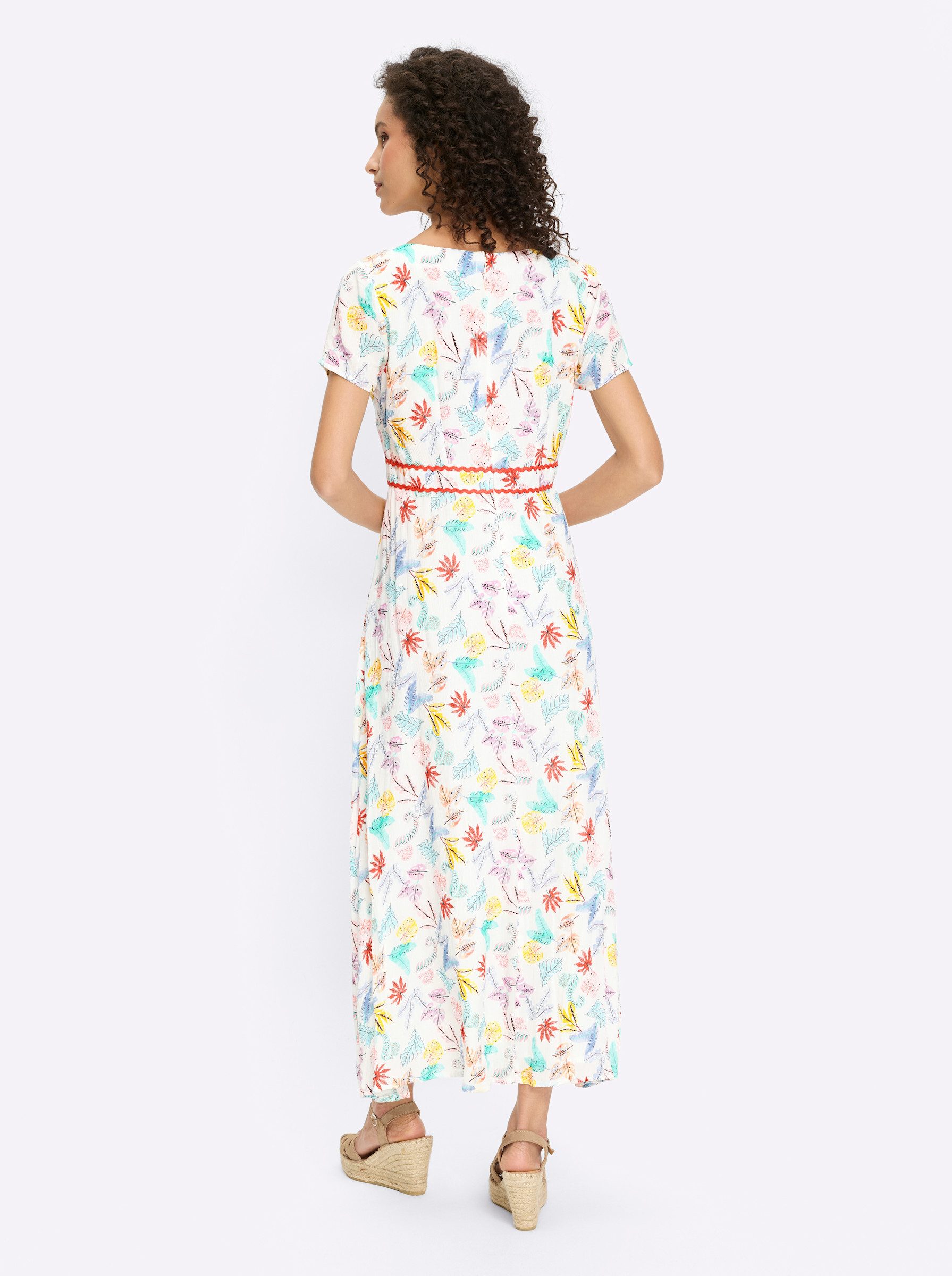 heine Etuikleid Druck-Kleid Kurzarm – Bild 4 von 5