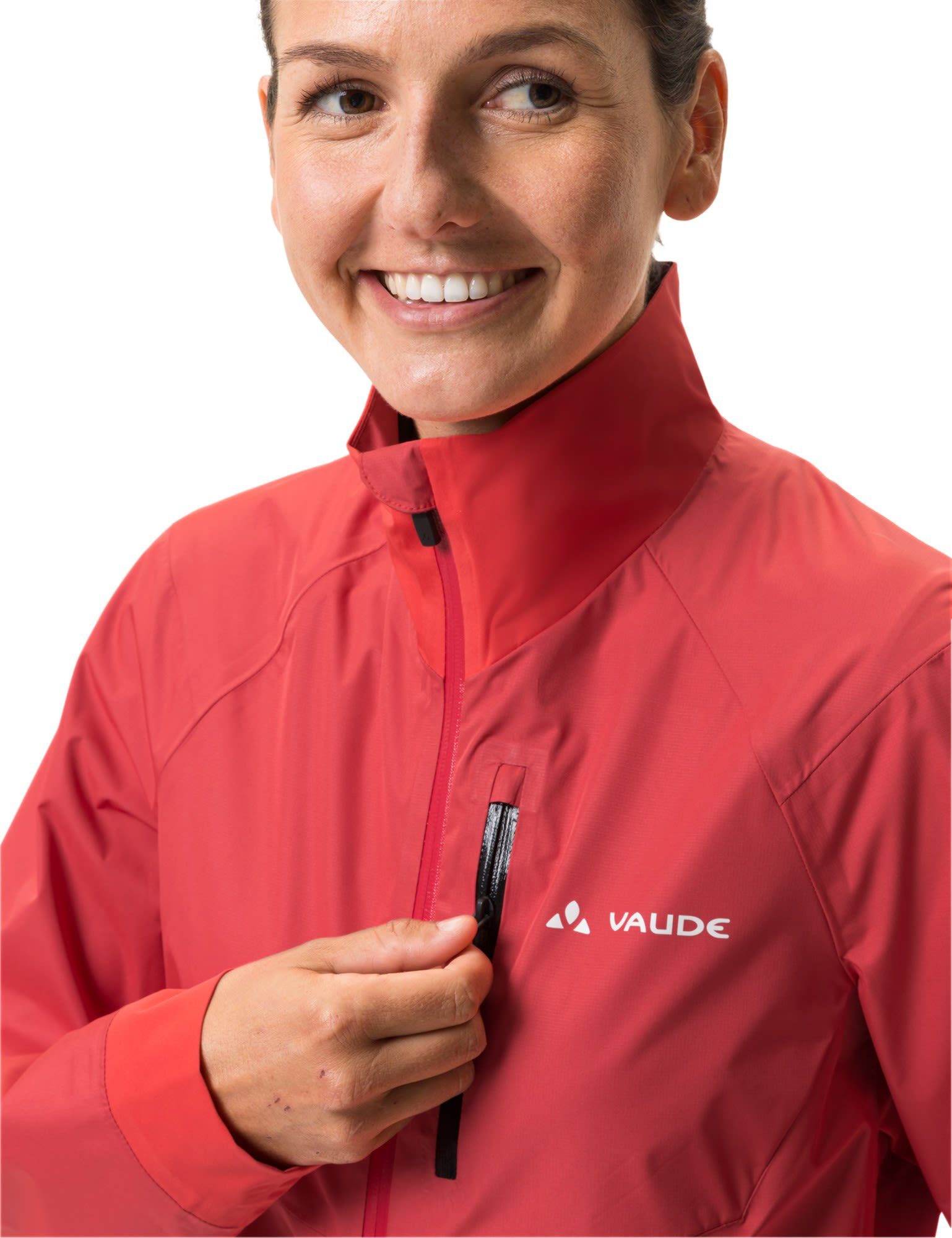 VAUDE Anorak Vaude Rain Damen Jacket Womens Kuro Anorak Flame