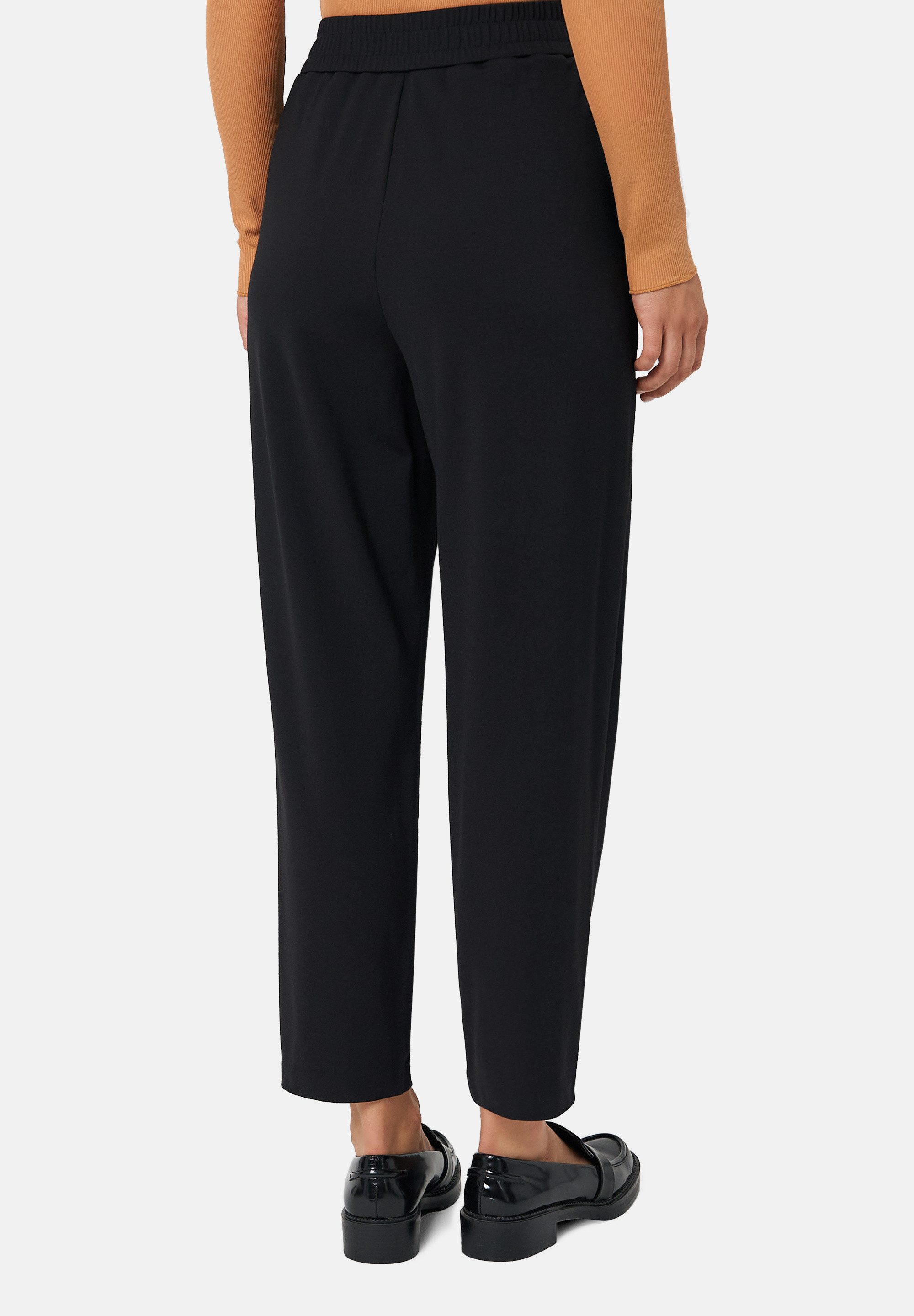 Les Lunes Stoffhose STACYY Twill Pants Twill Stoff, Seitentaschen, Sehr hohe Taille