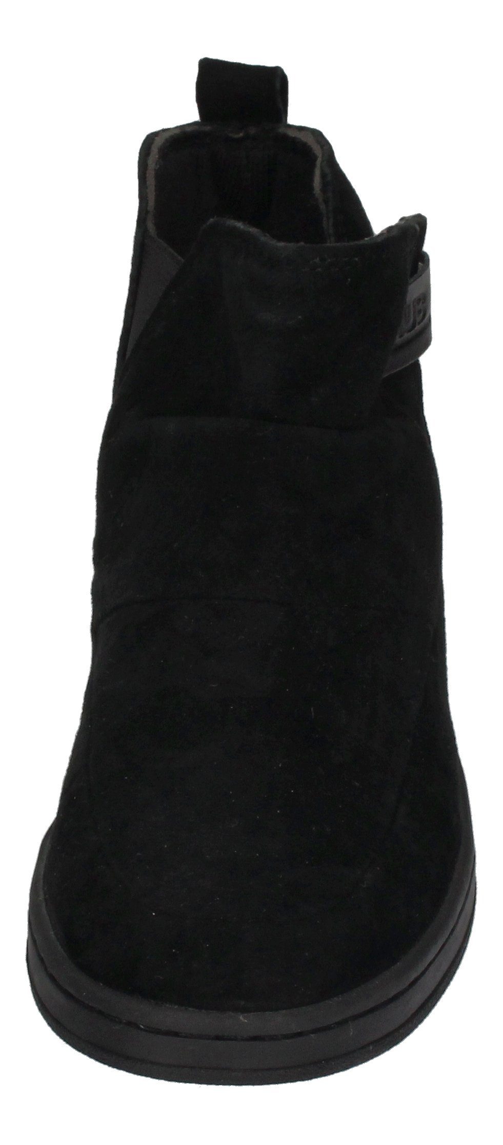 Black Soft Nubuck HUB Stiefelette Serve N30