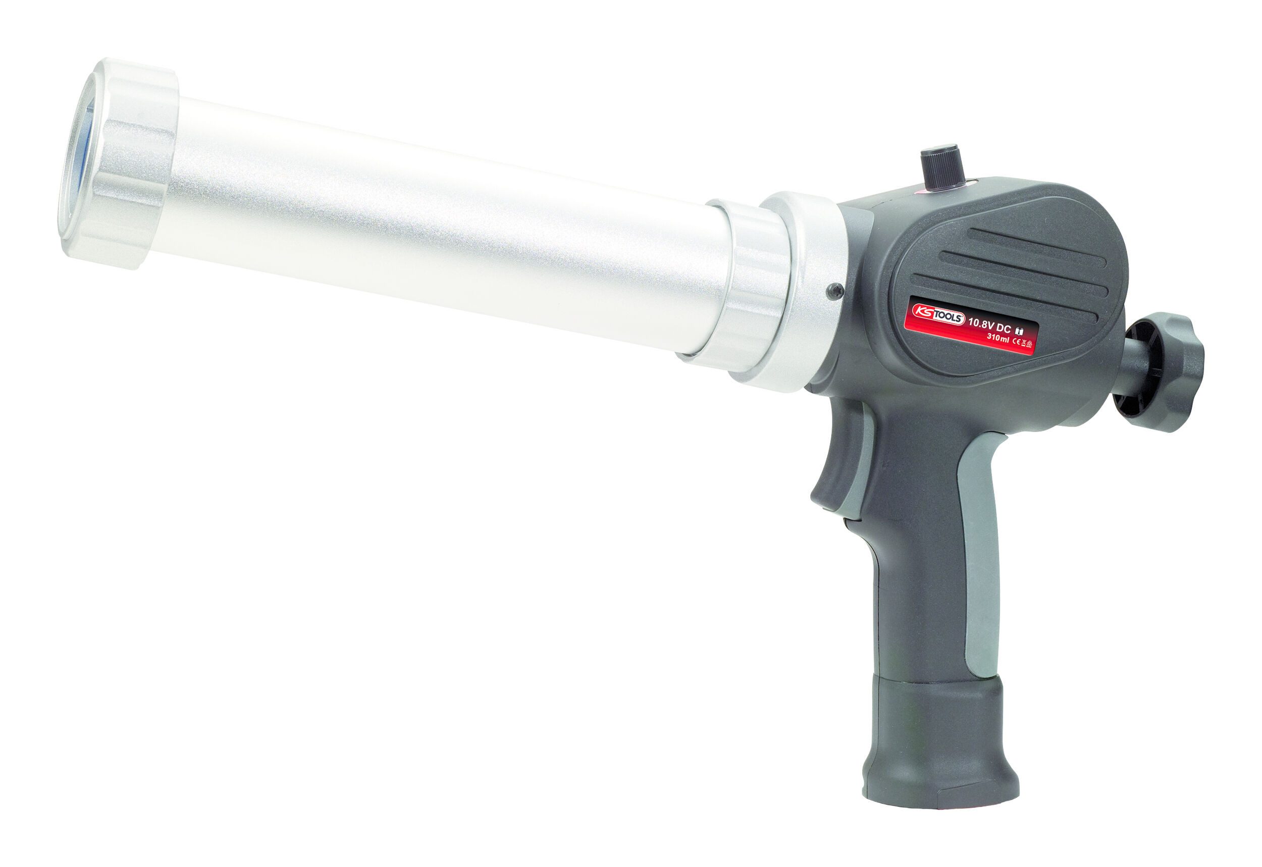 KS Tools Akku-Kartuschenpistole, 310 ml, Kartuschen-Pistole ohne Akku und Ladegerät