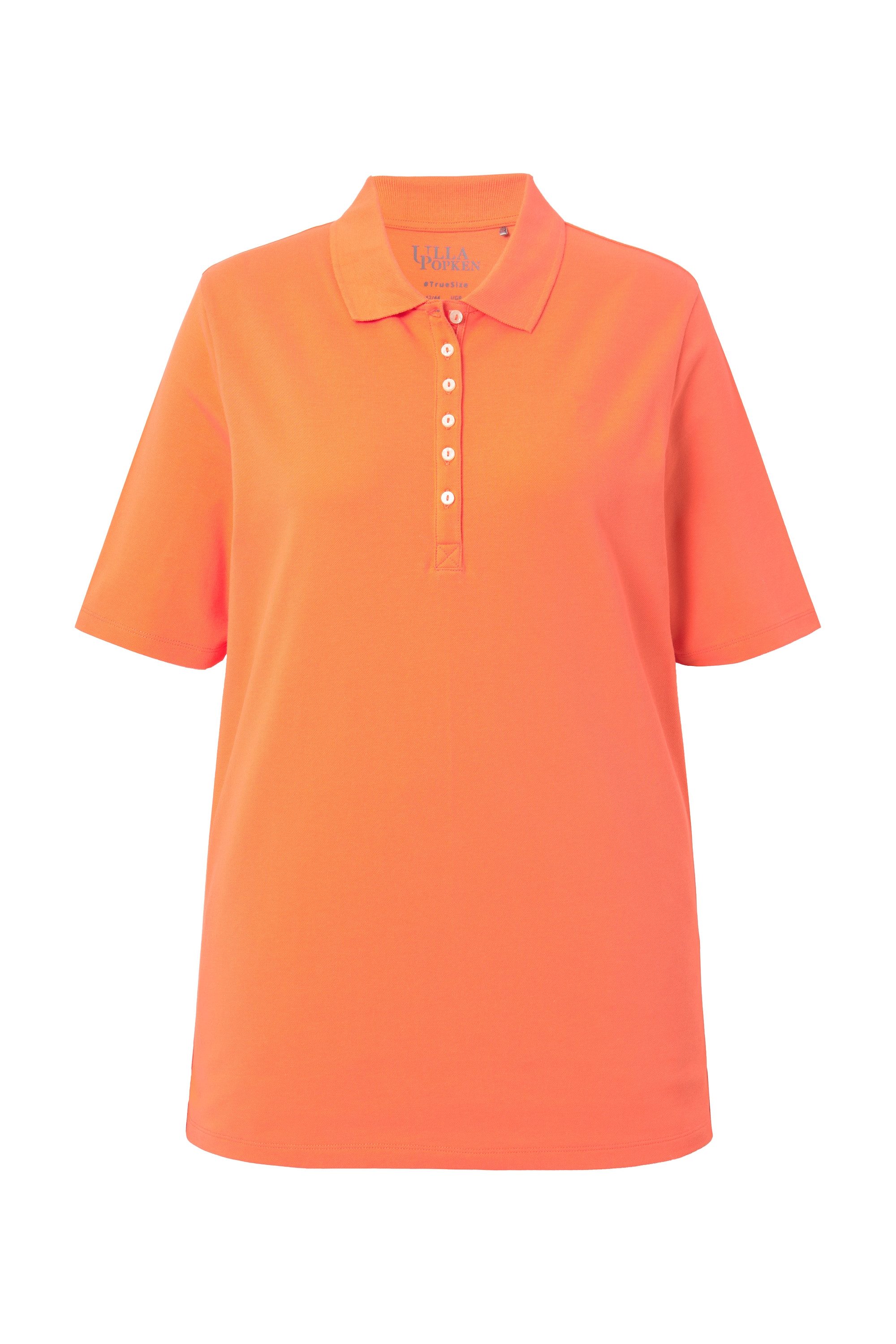 Ulla Popken Poloshirt Poloshirt Piqué Polokragen günstig online kaufen