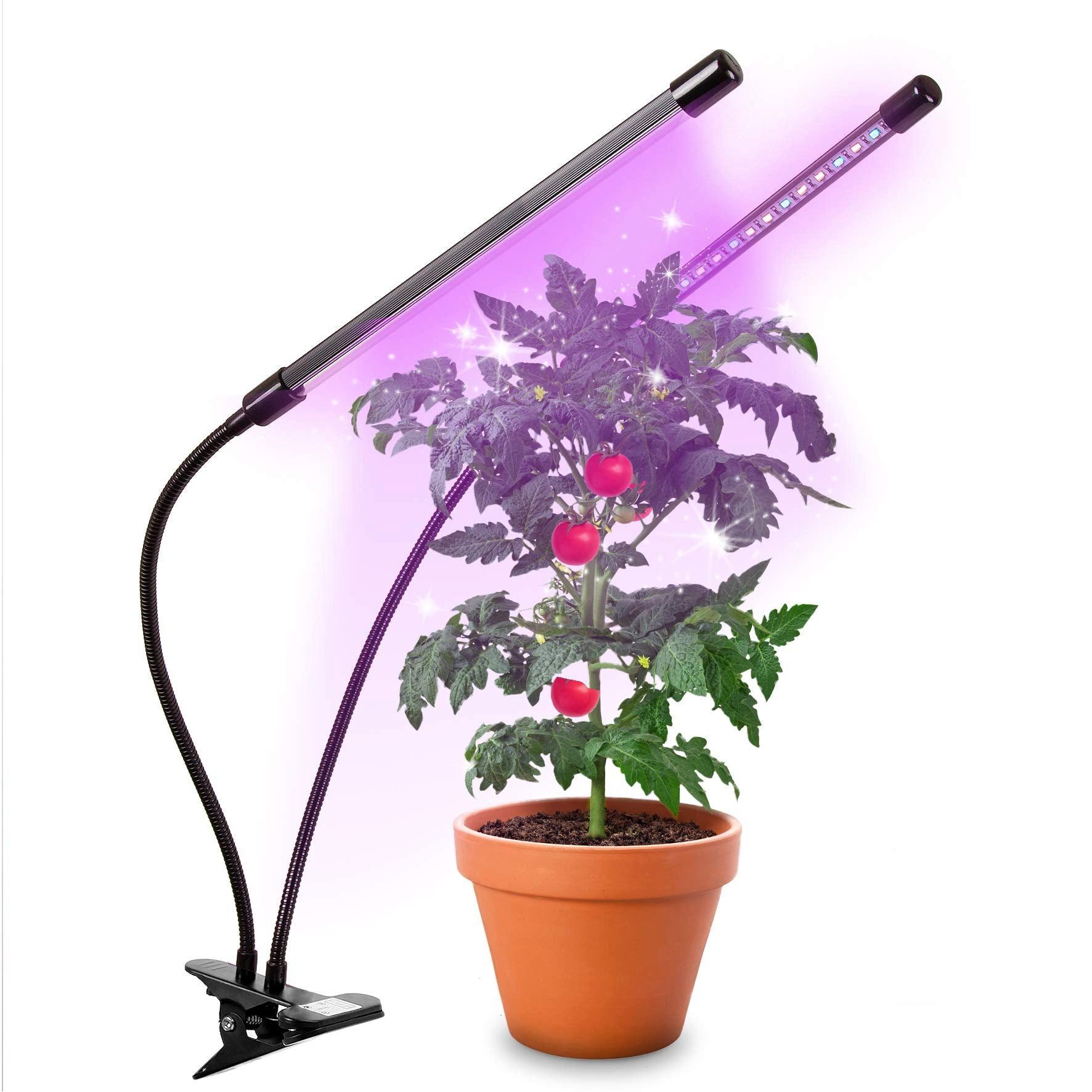 Duronic Pflanzenlampe, GLC24 Pflanzenlampe, Vollspektrum Wachstumslampe