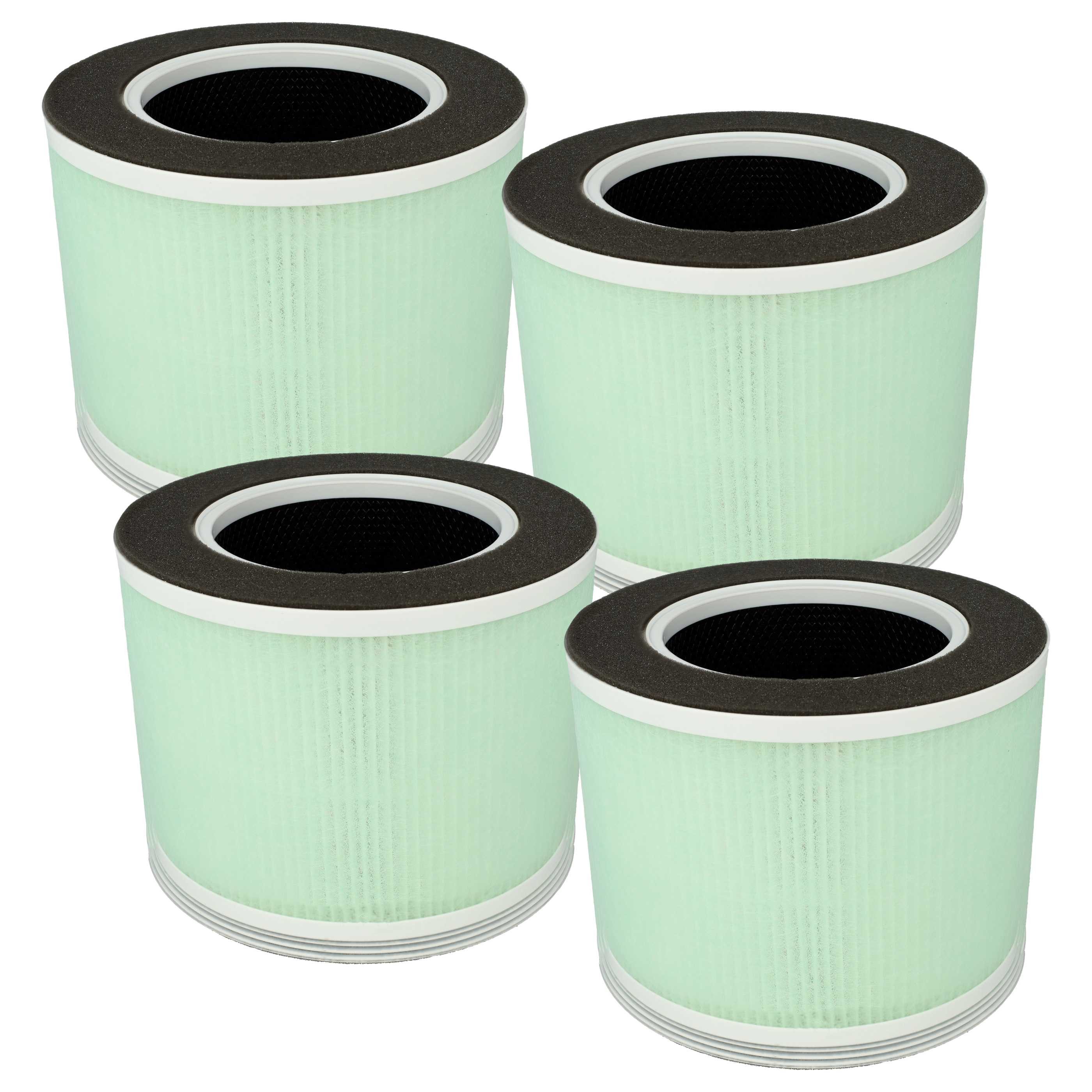 vhbw Kombifilter Ersatz für Renpho RP-AP088-F2, RP-AP088-F1 für Luftreiniger, Zubehör für Renpho Renpho RP-AP088-F1, RP-AP088-F2