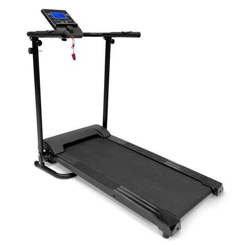 aktivshop Laufband klappbar, 750 Watt leiser Elektromotor, 40 cm Lauffläche