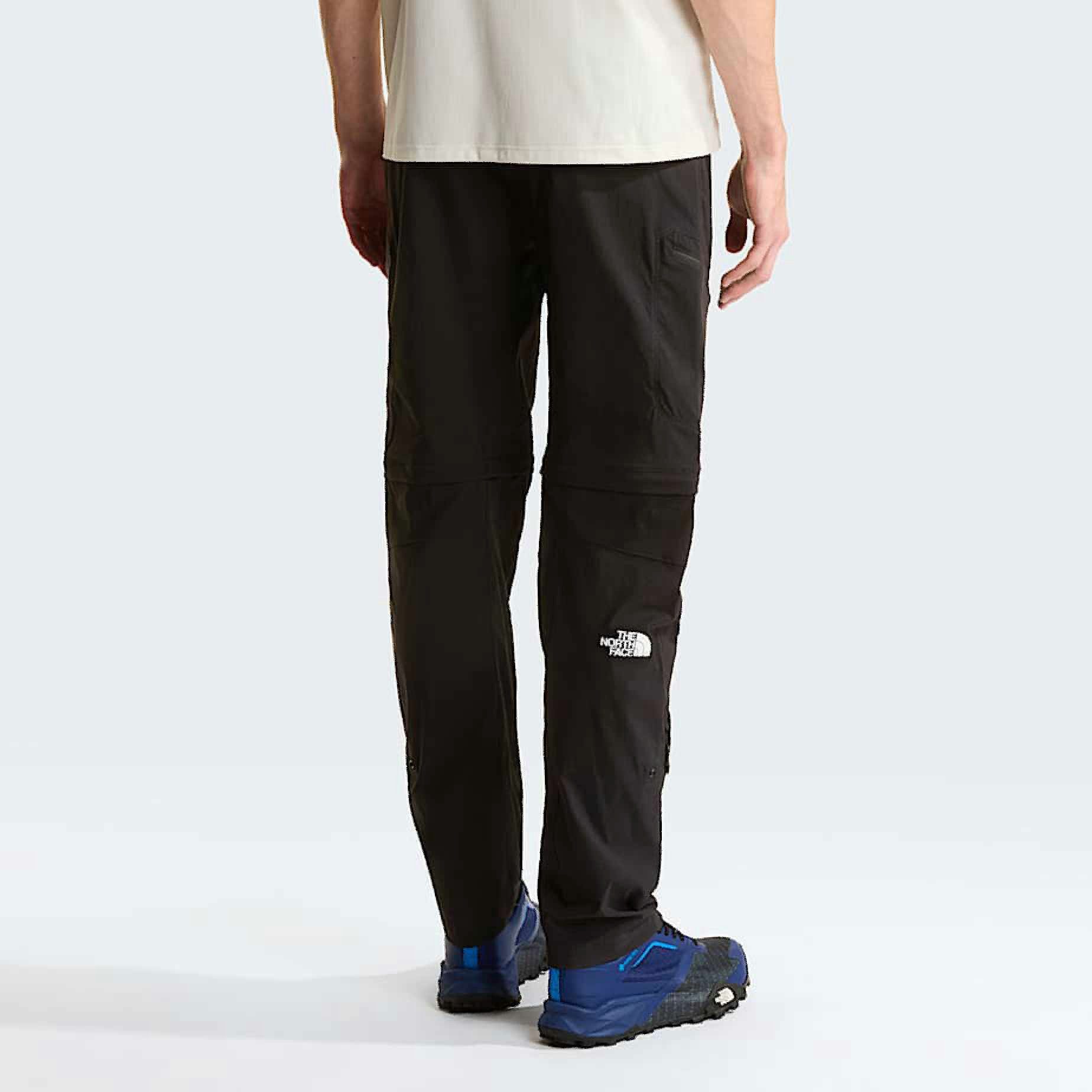The North Face Trekkinghose M EXPLORATION REG TAPERED CONVERTIBLE PA TNF BLACK